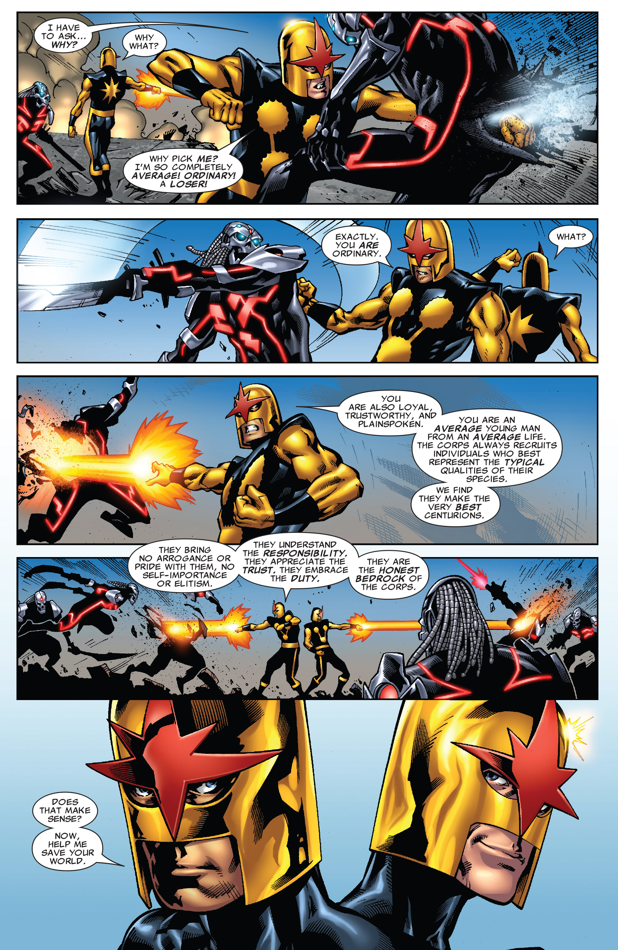 Read online Nova (2007) comic -  Issue # Annual 1 - 24