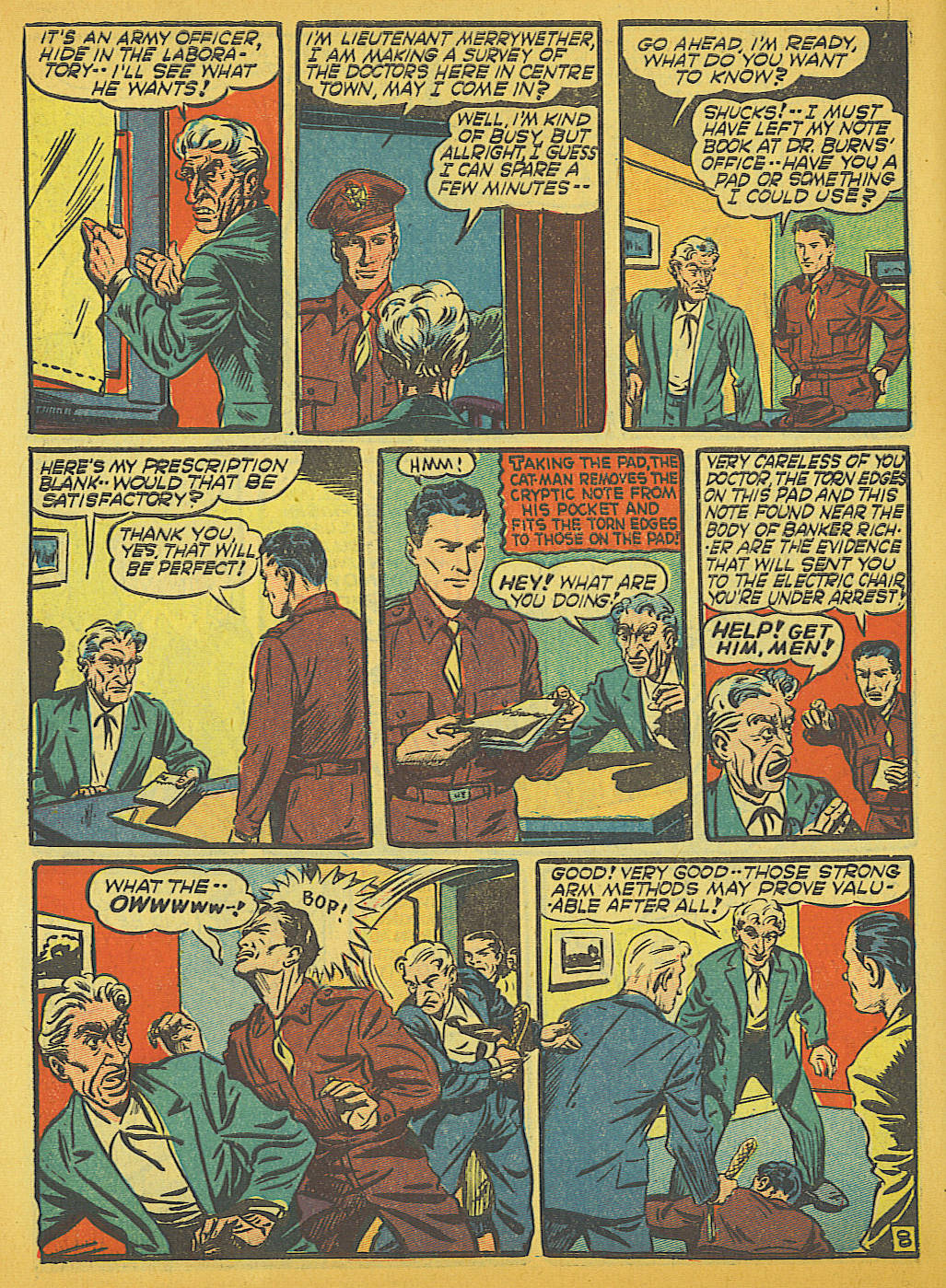 Read online Cat-Man Comics comic -  Issue #15 - 9