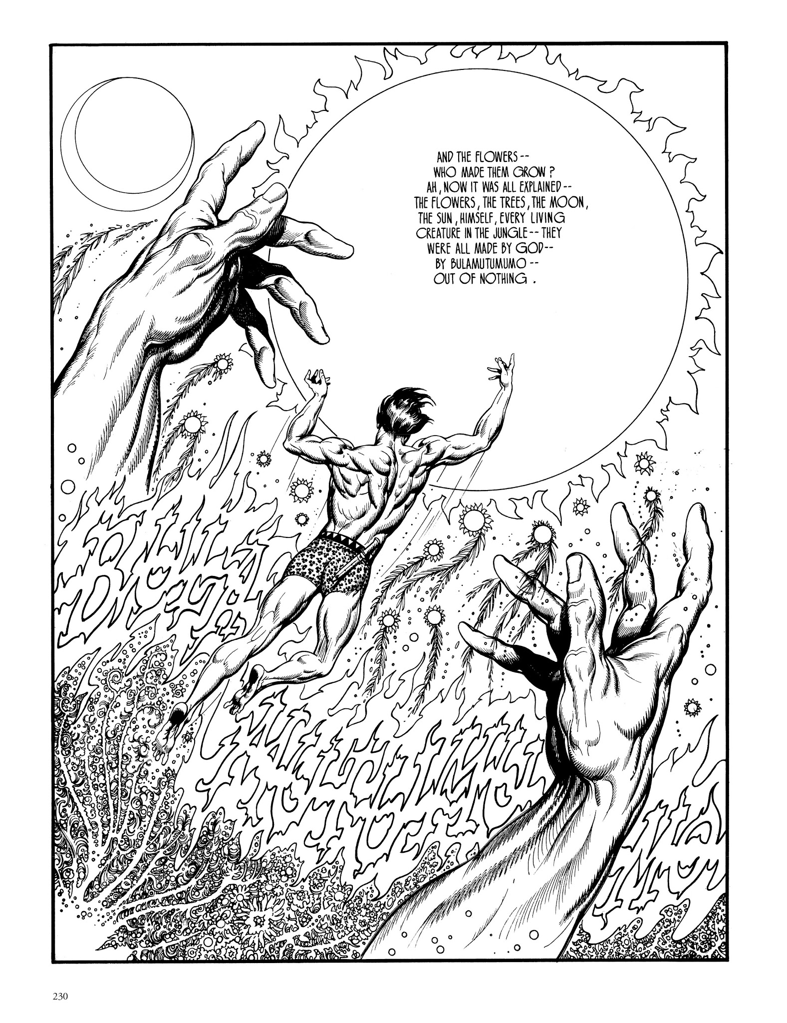 Read online Edgar Rice Burroughs' Tarzan: Burne Hogarth's Lord of the Jungle comic -  Issue # TPB - 229