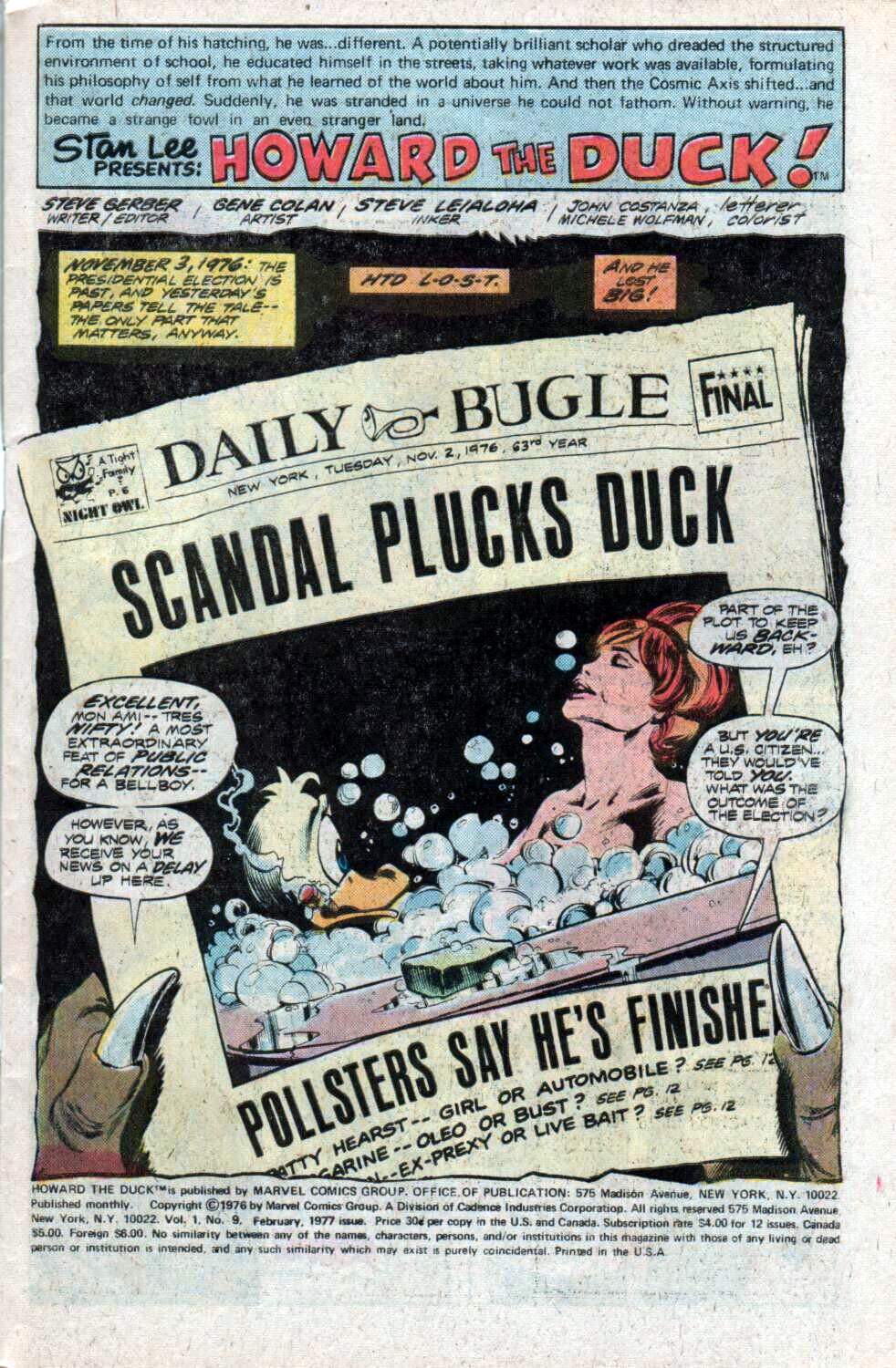 Howard the Duck (1976) Issue #9 #10 - English 2 Howard the Duck (1976) Issue #9 #10 - English 2