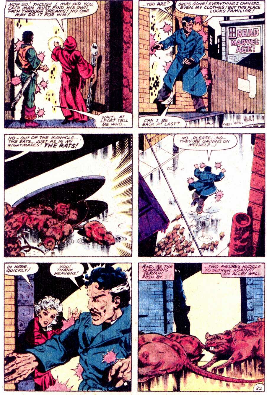Read online What If? (1977) comic -  Issue #40 - Dr Strange had not become master of The mystic arts - 33