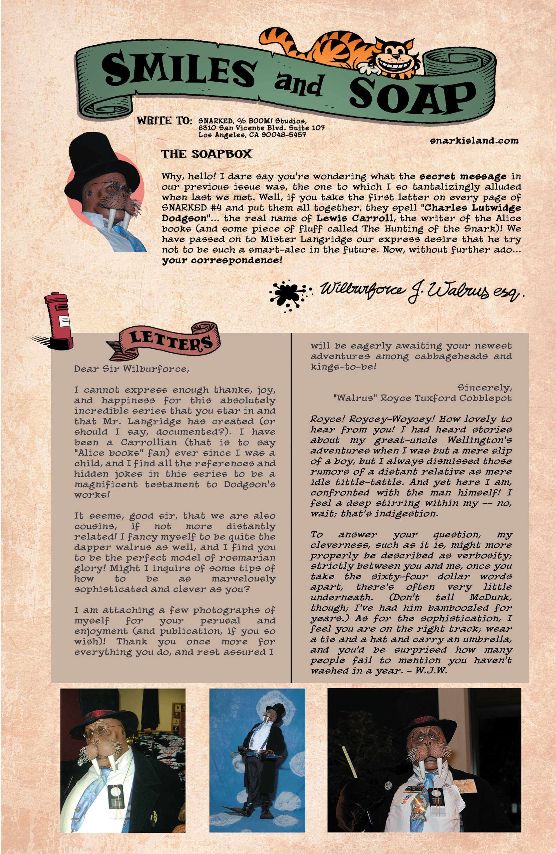 Read online Snarked comic -  Issue #5 - 24