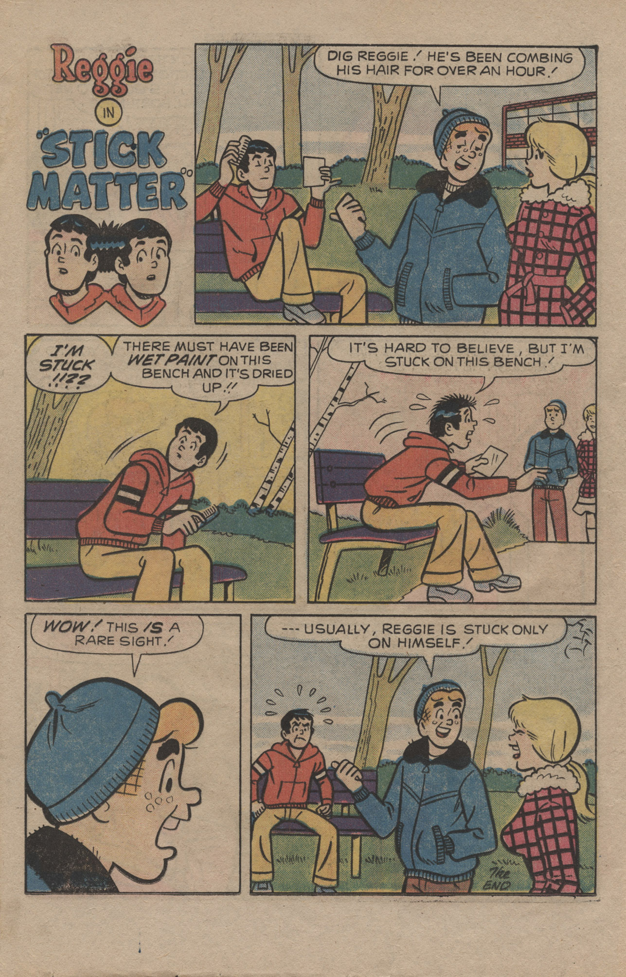 Read online Reggie and Me (1966) comic -  Issue #86 - 18