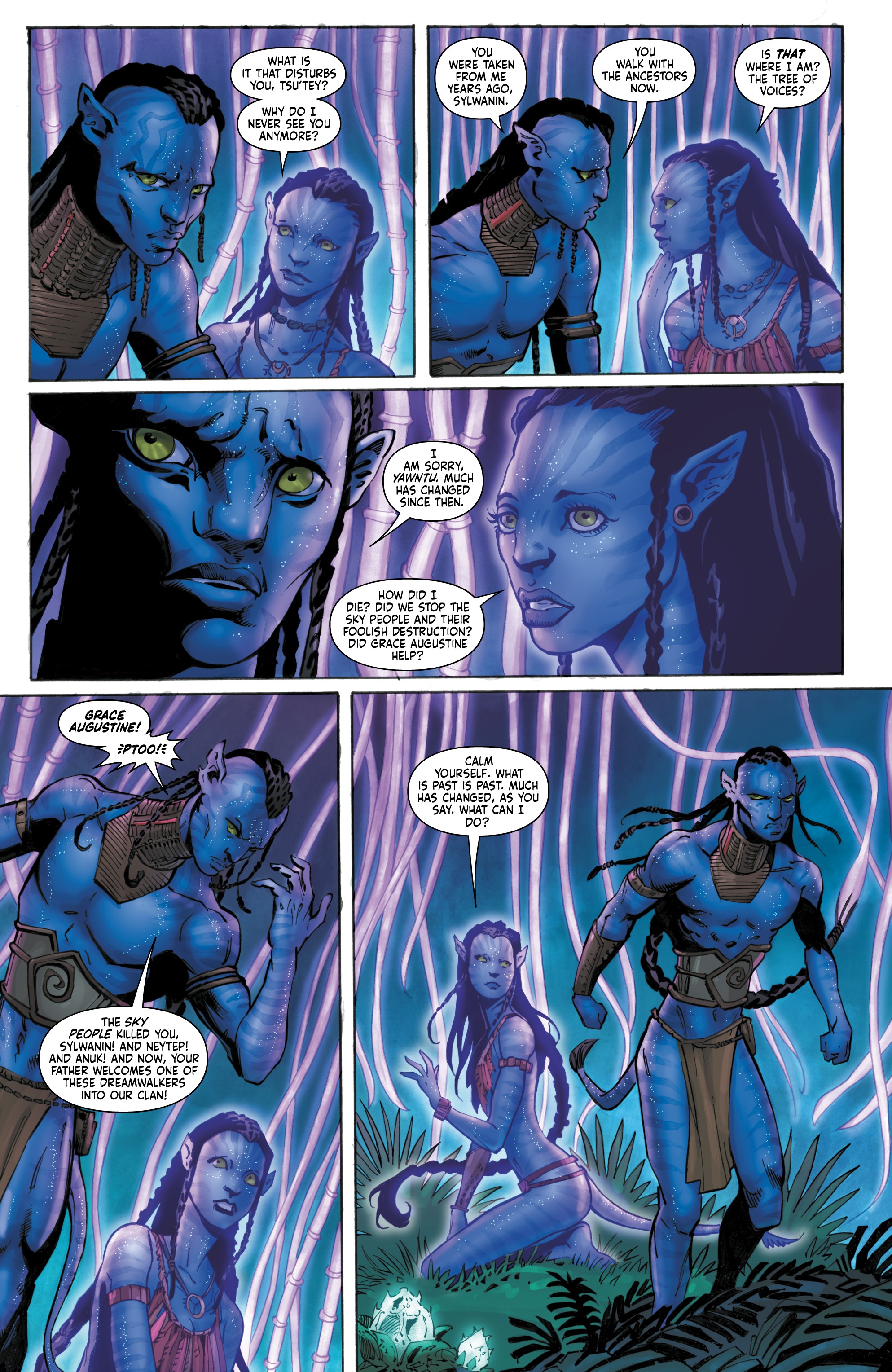 Read online Avatar: Tsu'tey's Path comic -  Issue #2 - 14