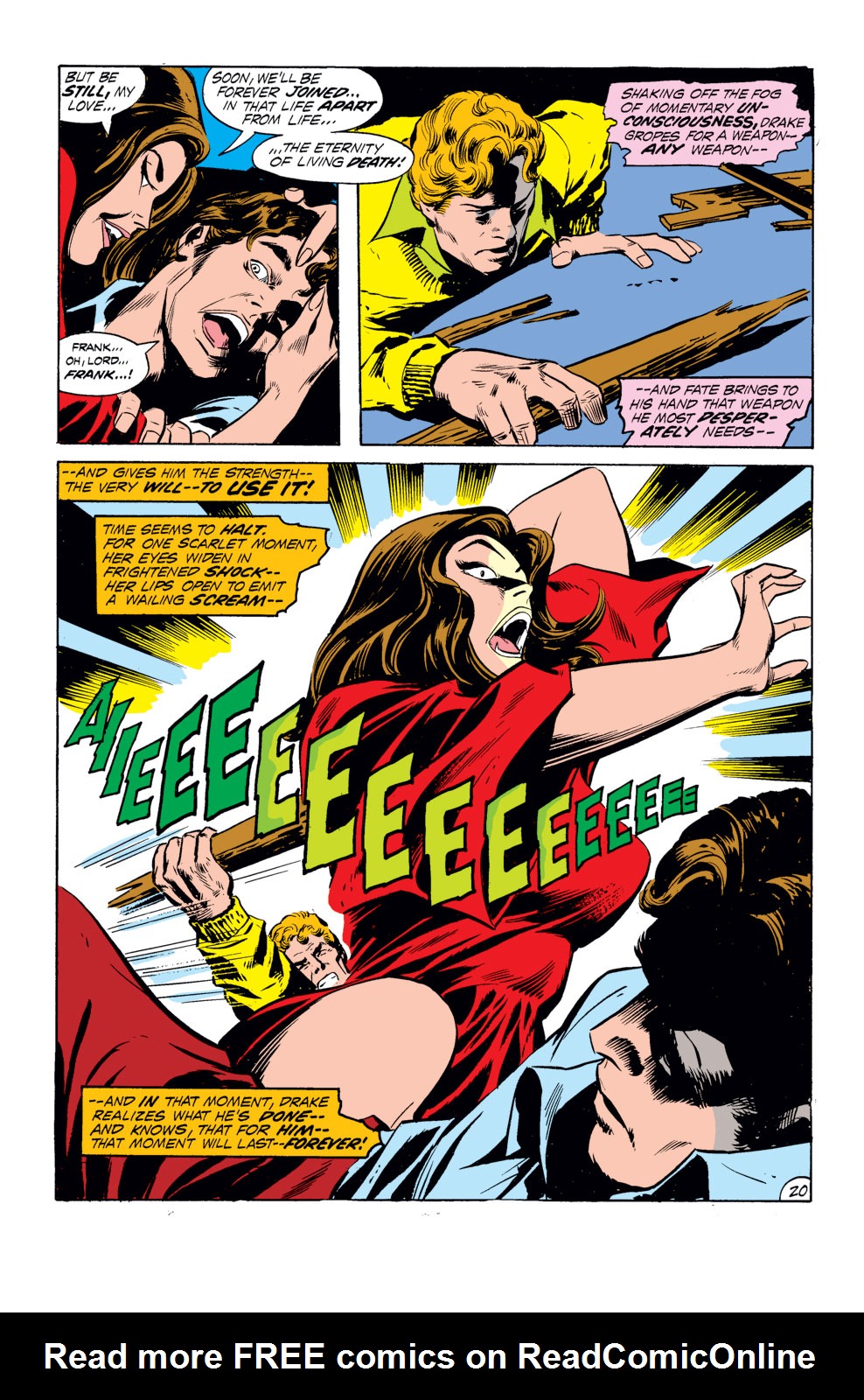 Read online Tomb of Dracula (1972) comic -  Issue #2 - 21