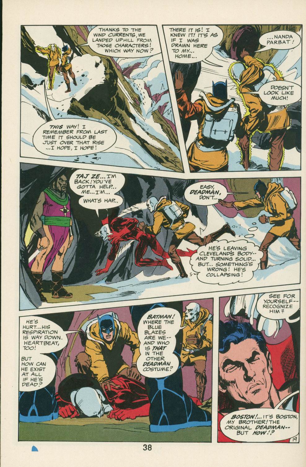 Read online Deadman (1985) comic -  Issue #7 - 38