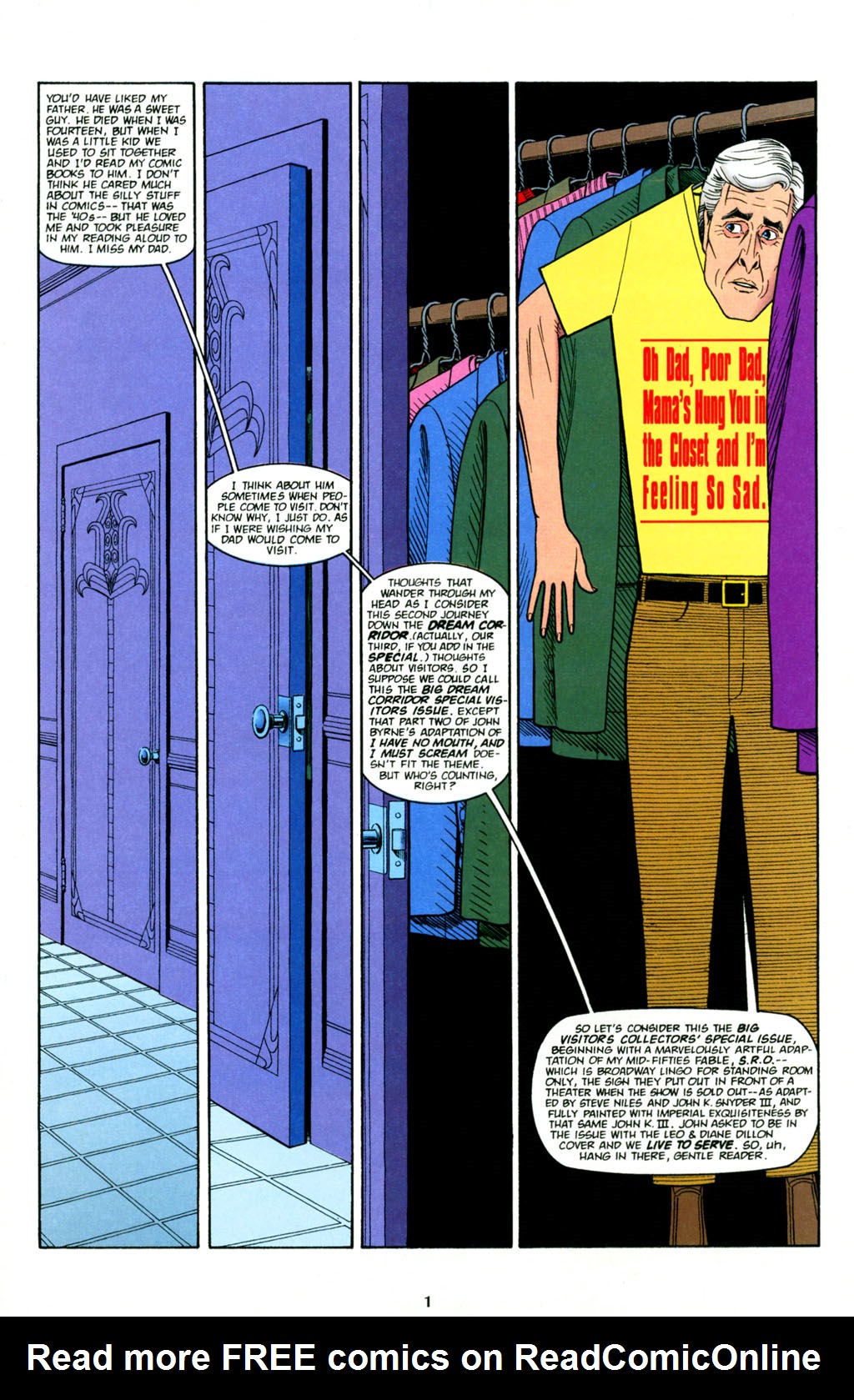 Read online Harlan Ellison's Dream Corridor comic -  Issue #2 - 3