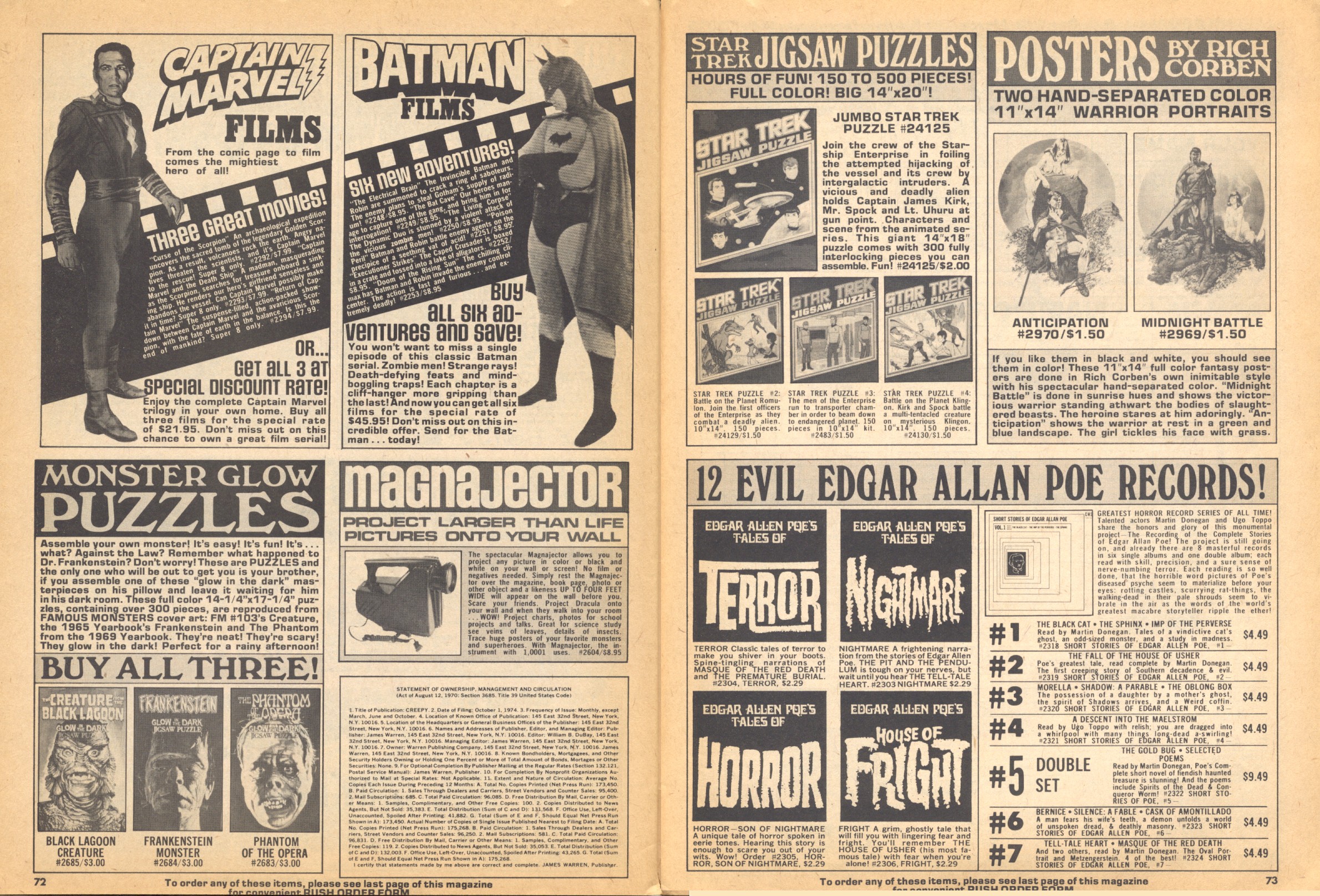 Read online Creepy (1964) comic -  Issue #70 - 67
