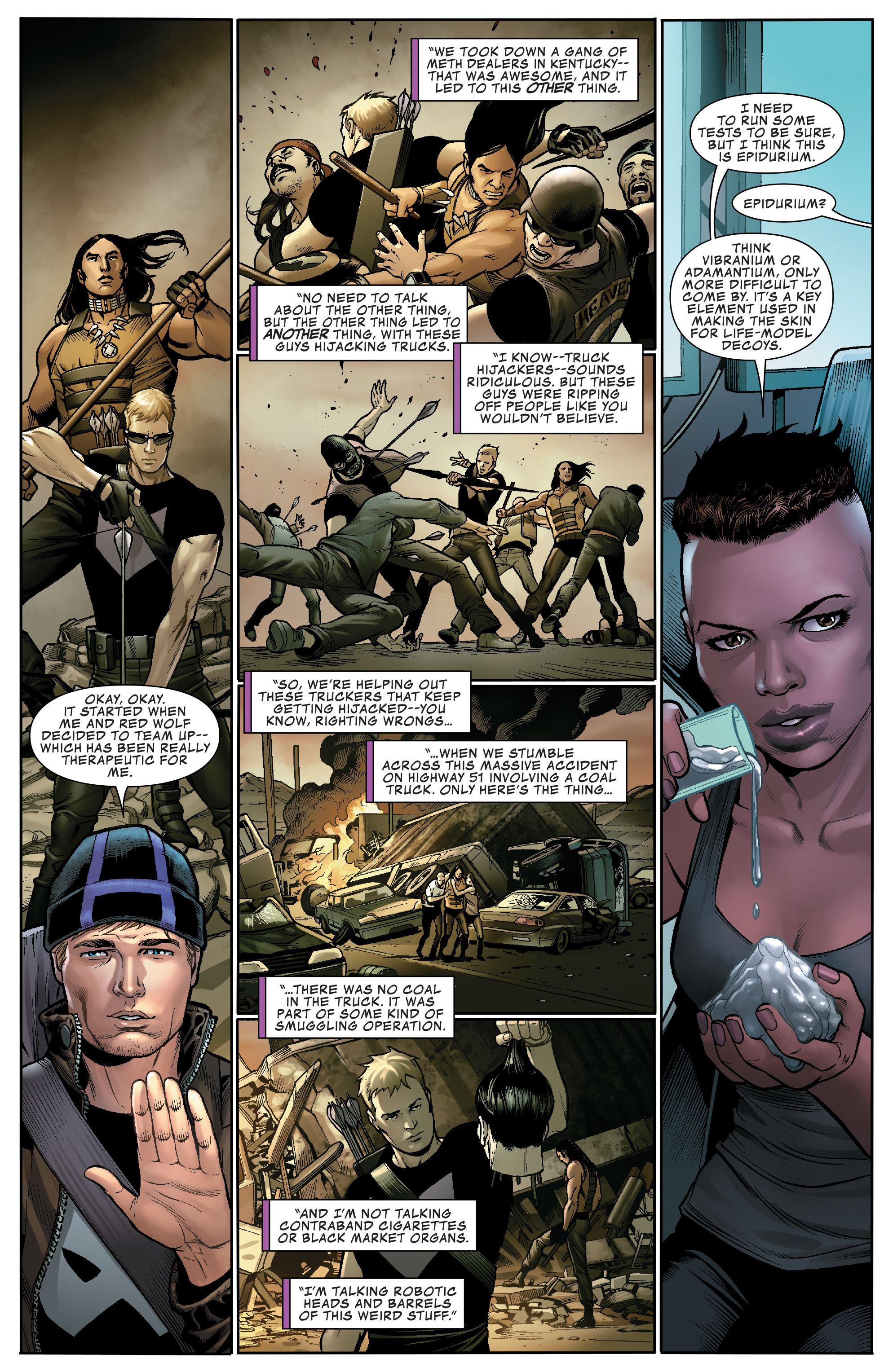 Read online Occupy Avengers comic -  Issue #3 - 12