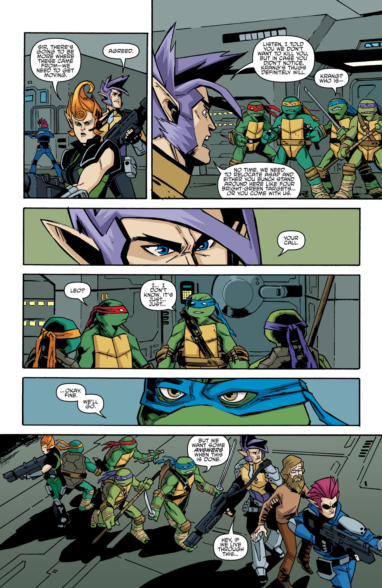 Read online Teenage Mutant Ninja Turtles: The IDW Collection comic -  Issue # TPB 2 (Part 3) - 5