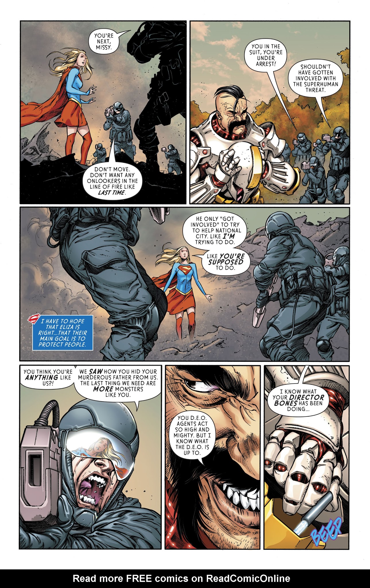 Read online Supergirl (2016) comic -  Issue #16 - 12