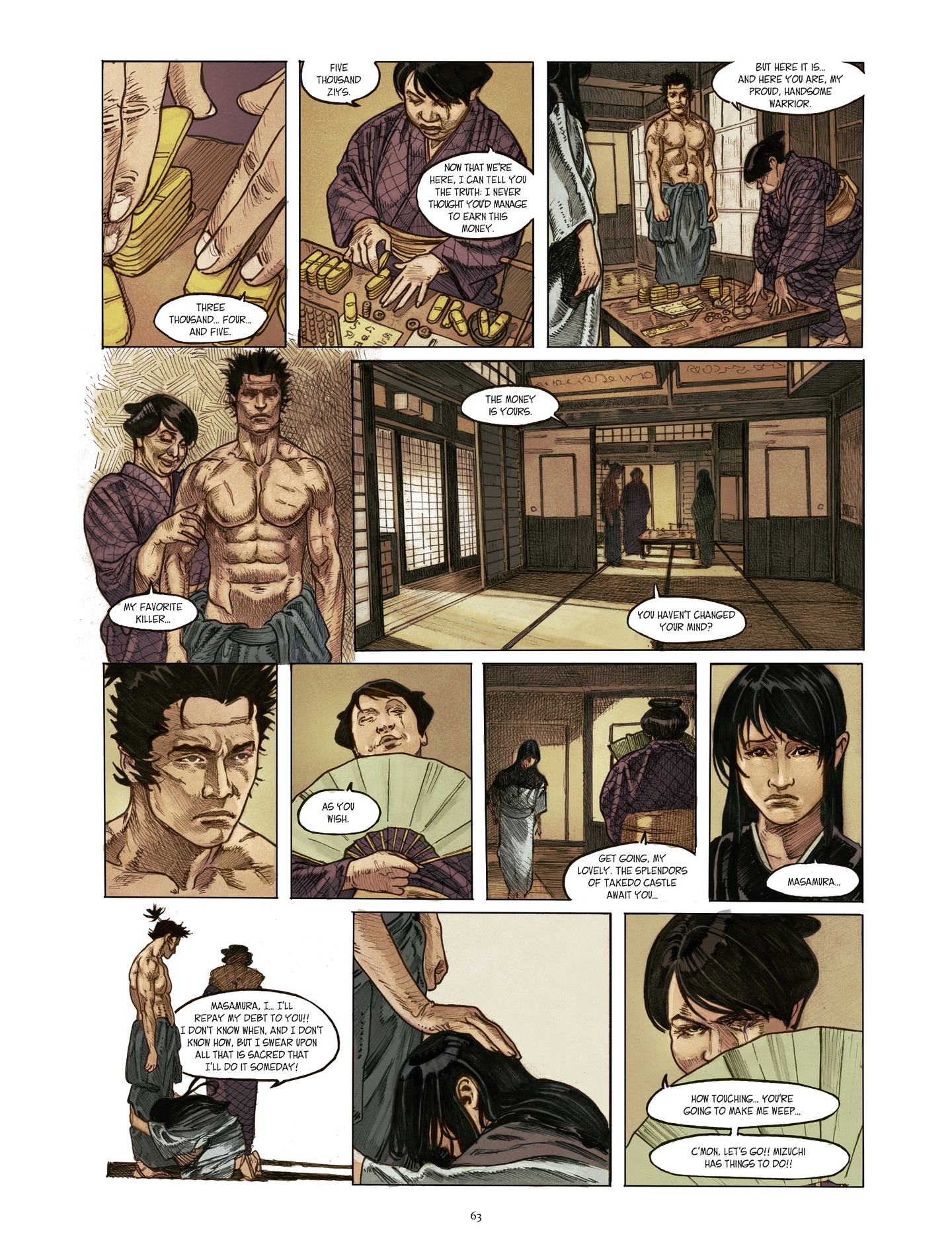 Read online The Mask Of A Thousand Tears comic -  Issue #1 - 61