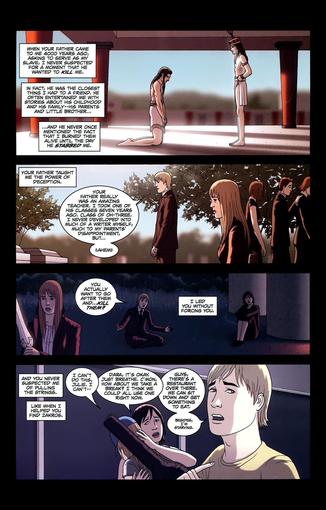 Read online The Sword comic -  Issue #24 - 16