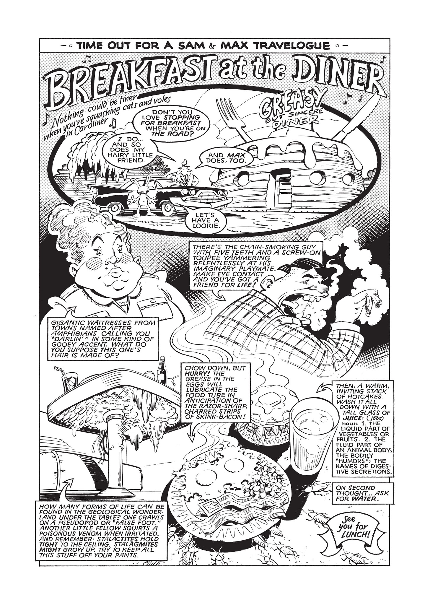 Read online Sam & Max Surfin' The Highway comic -  Issue # TPB - 54