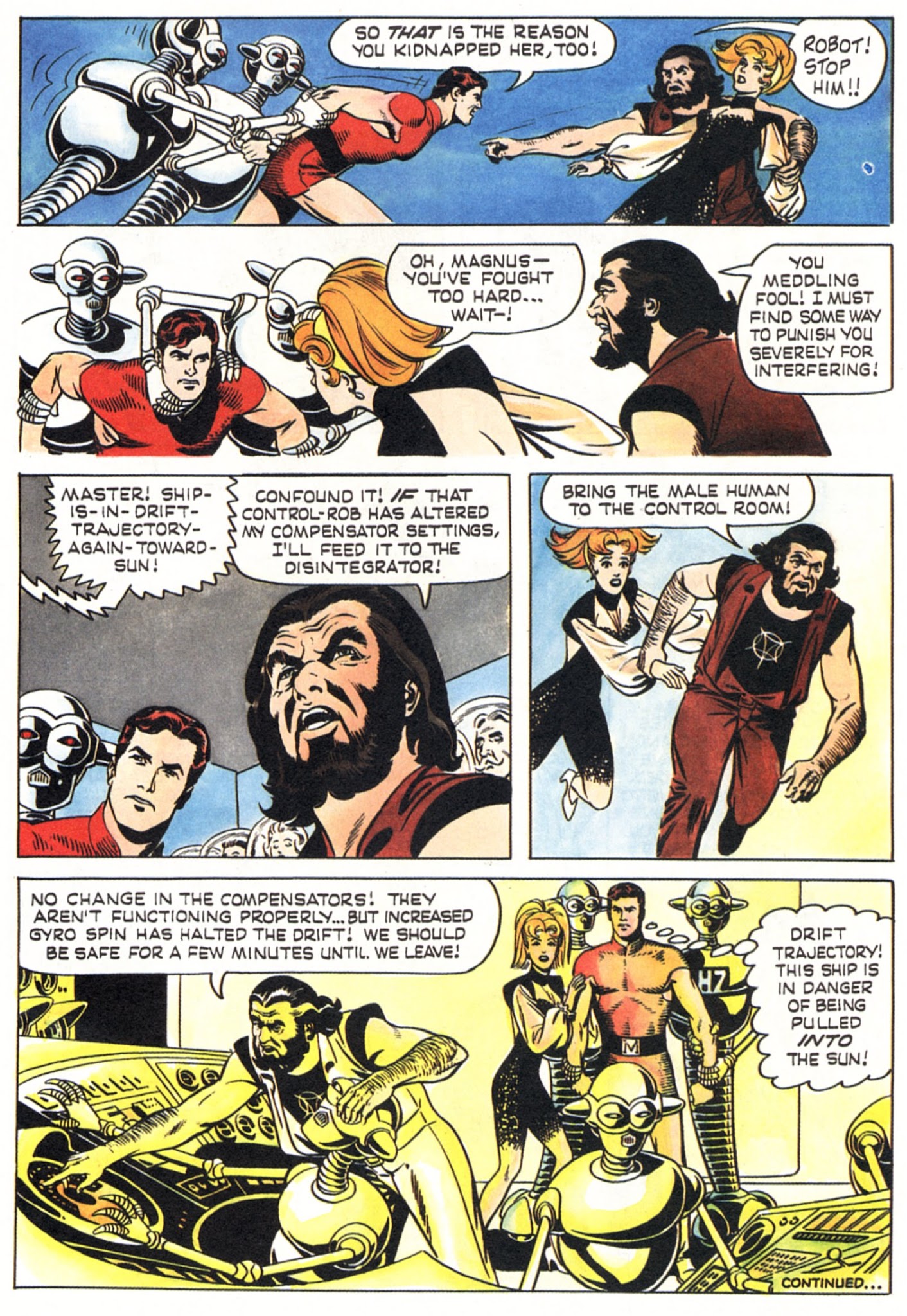 Read online Vintage Magnus, Robot Fighter comic -  Issue #3 - 17