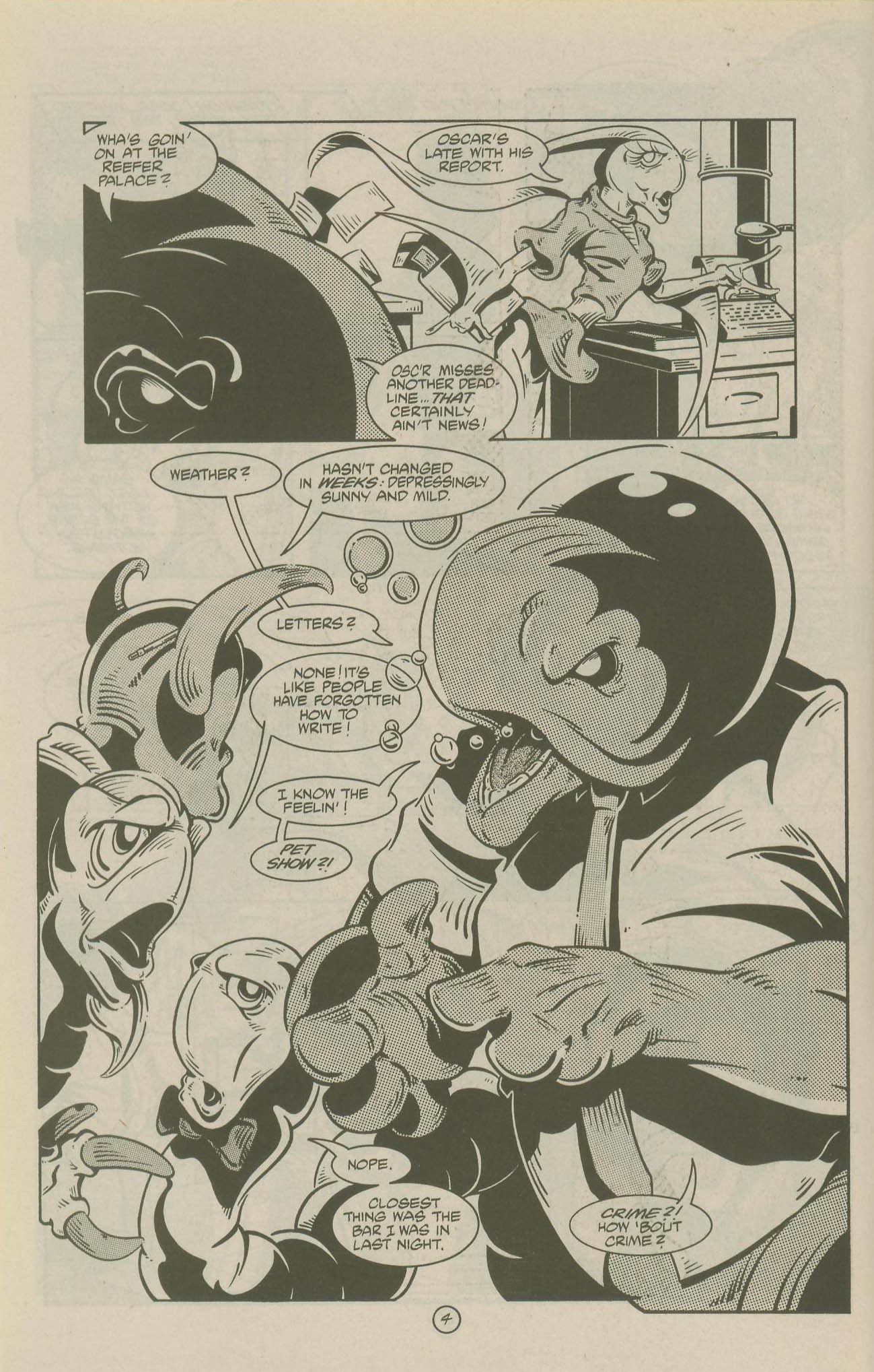 Read online The Fish Police comic -  Issue #25 - 6