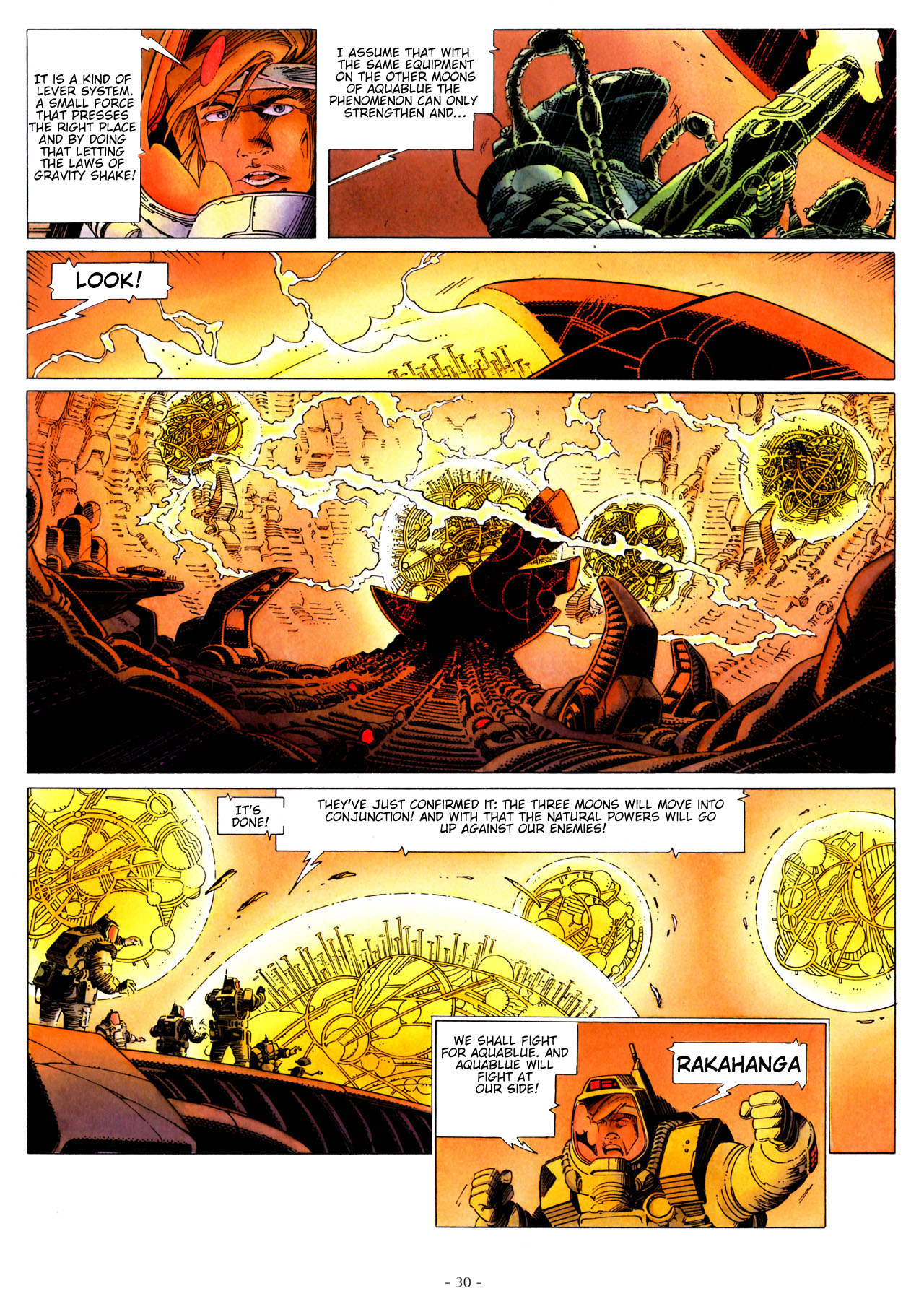 Read online Aquablue comic -  Issue #5 - 31