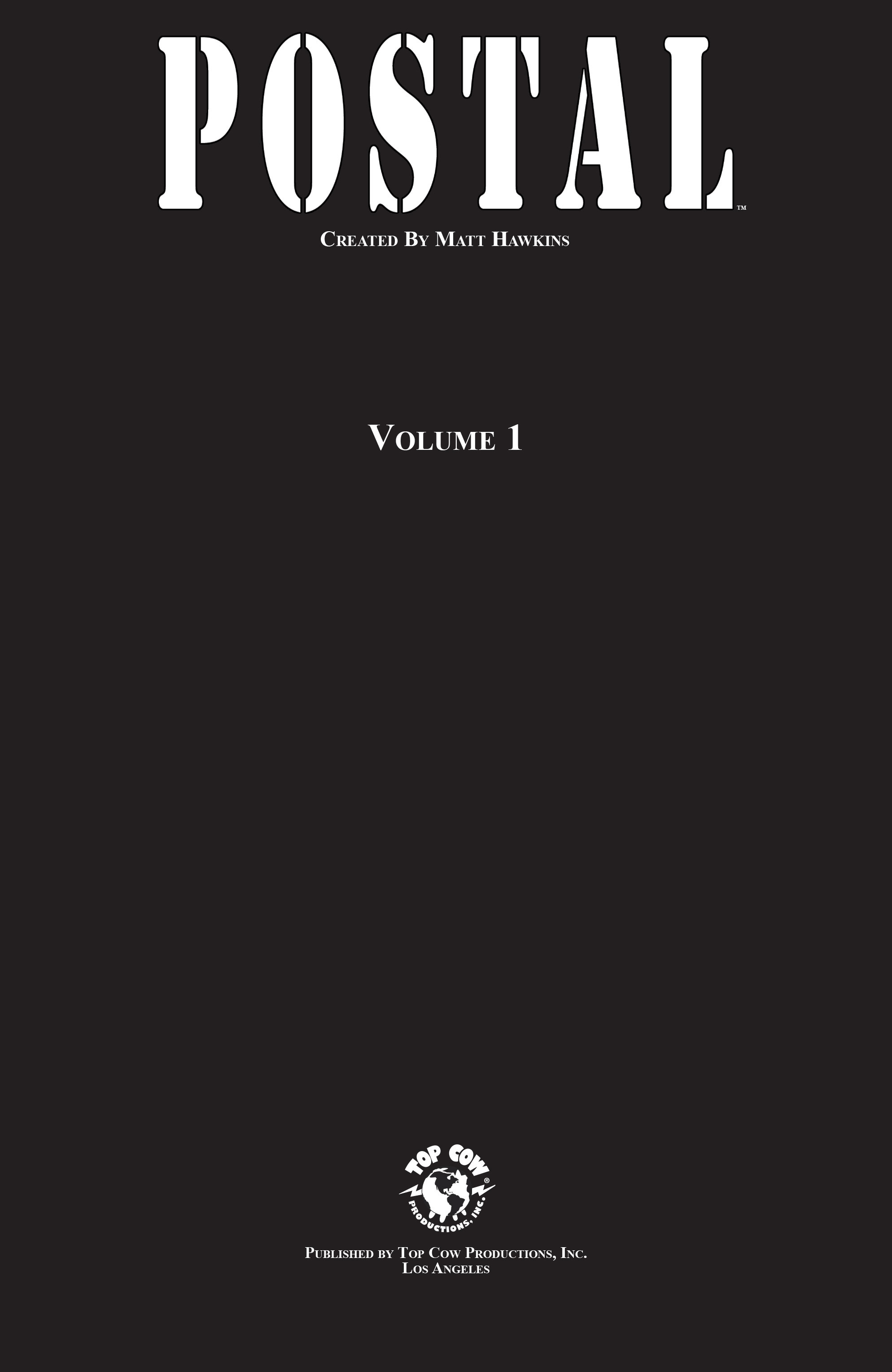 Read online Postal comic -  Issue # _TPB 1 - 3