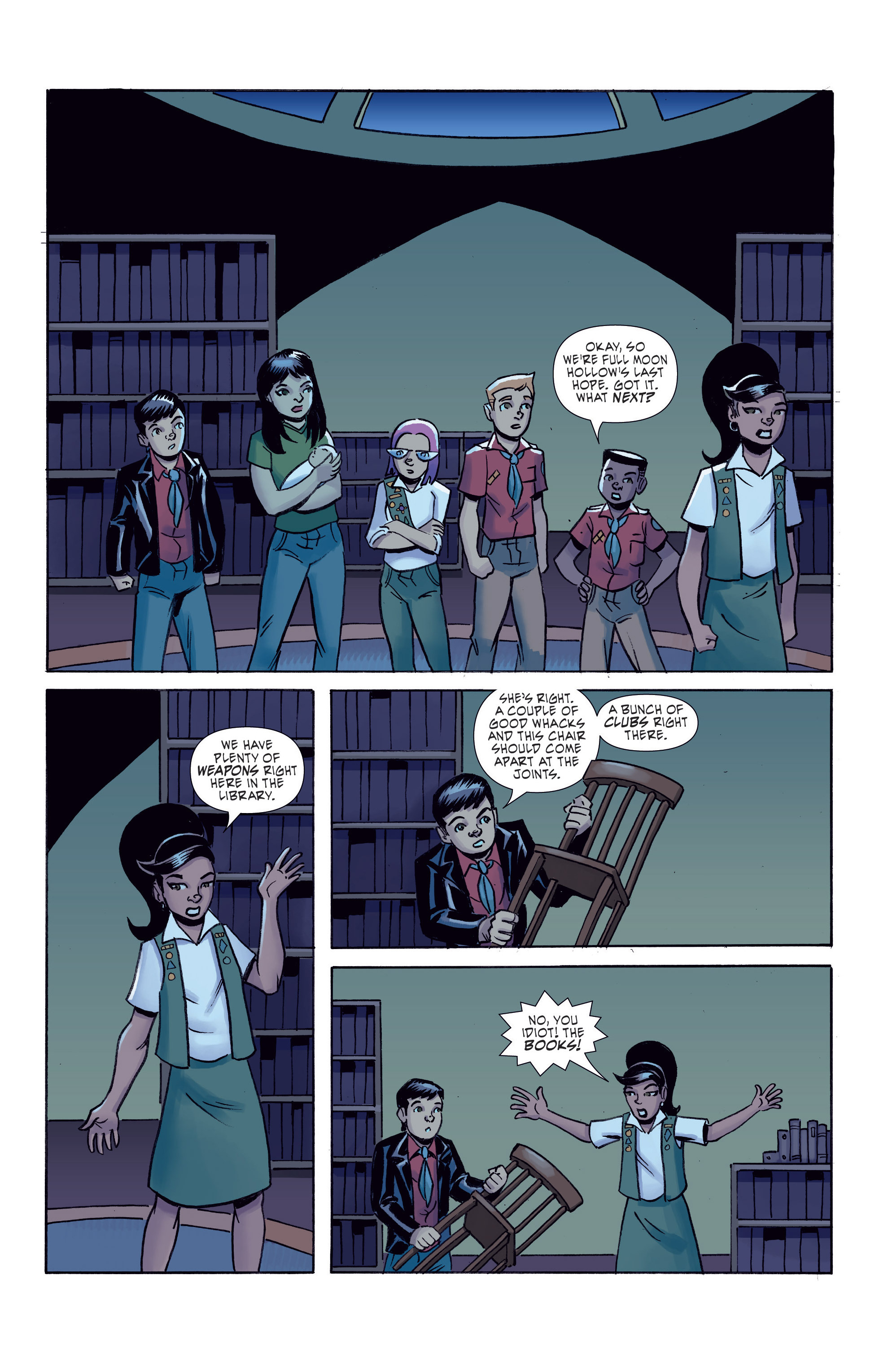 Read online Ghoul Scouts: Night of the Unliving Undead comic -  Issue #3 - 3