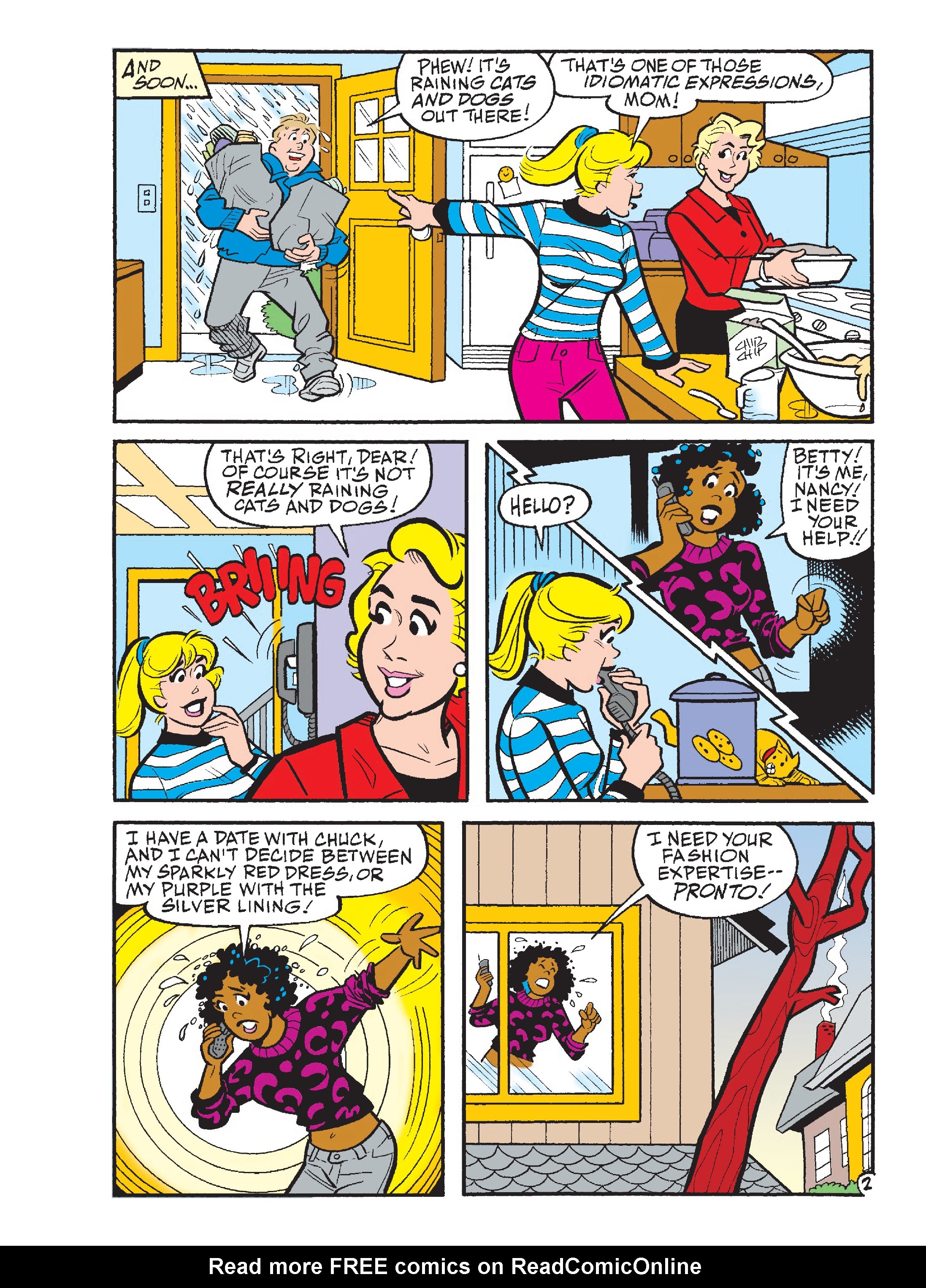 Read online World of Betty & Veronica Digest comic -  Issue #4 - 152