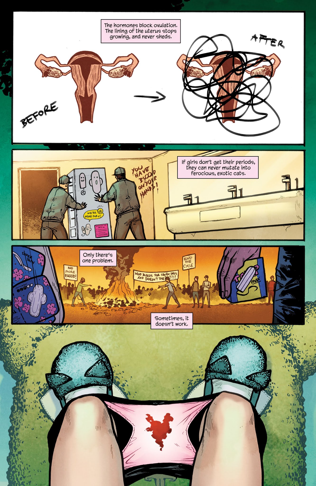 Read online Man-Eaters comic -  Issue #1 - 20