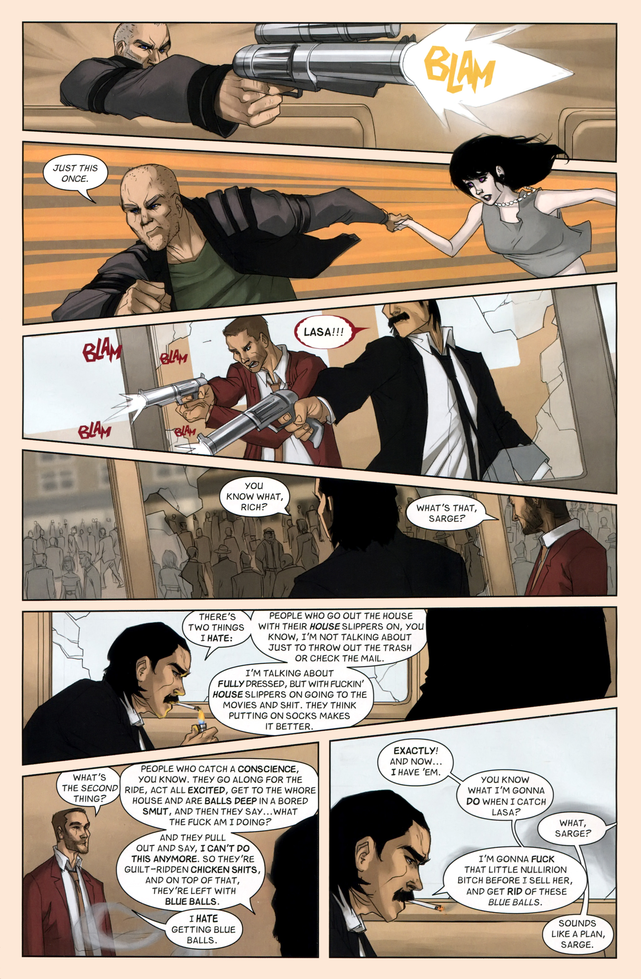 Read online Vescell comic -  Issue #7 - 9
