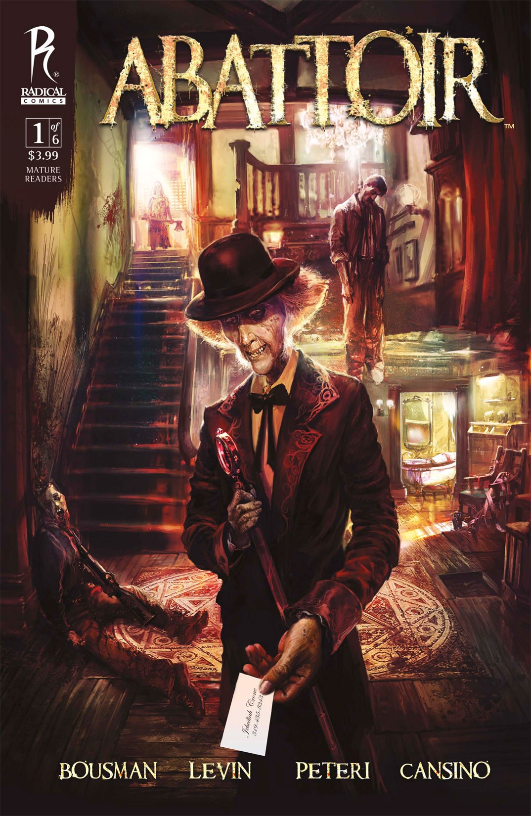 Read online Abattoir comic -  Issue #1 - 1