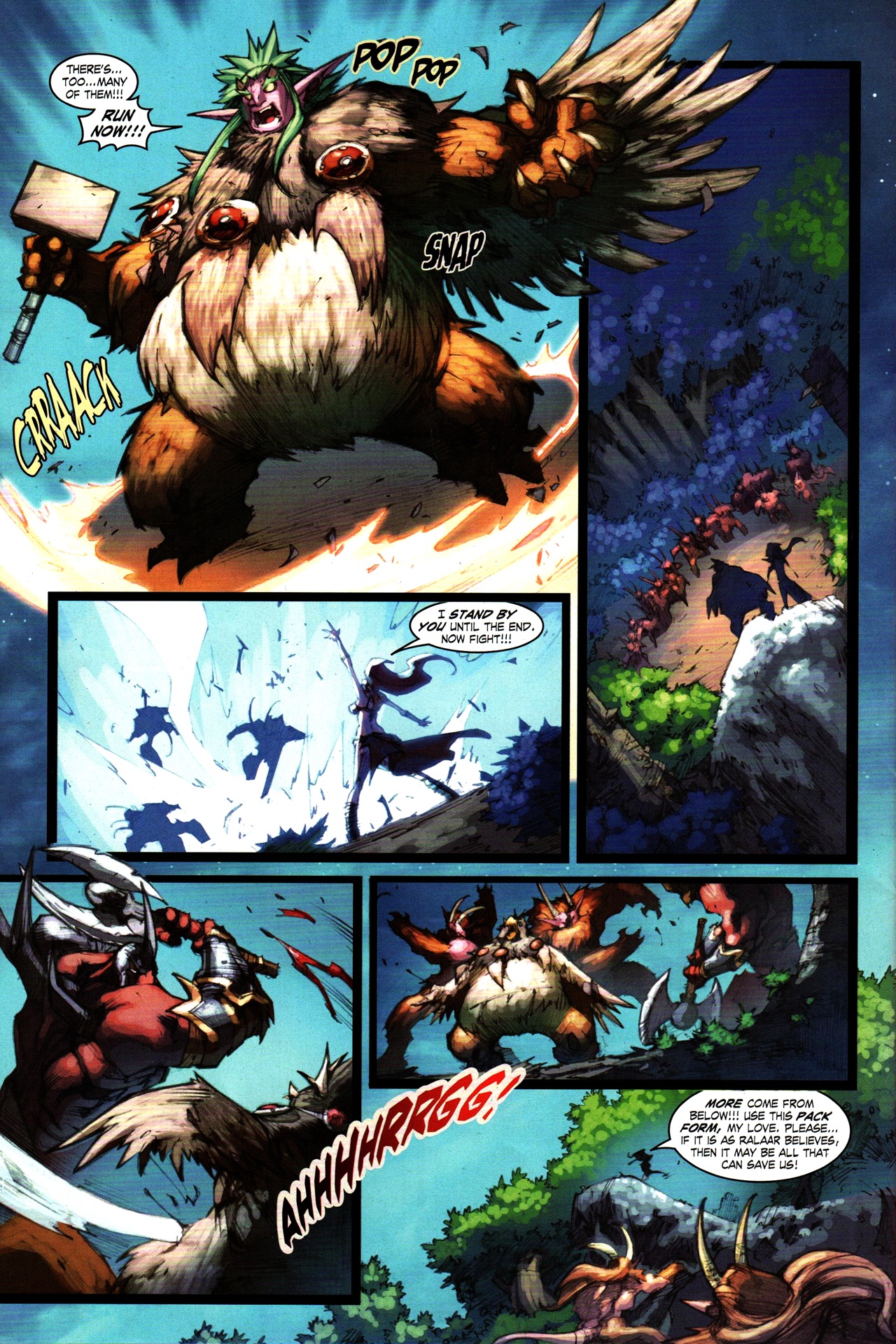 Read online World of Warcraft: Curse of the Worgen comic -  Issue #2 - 26