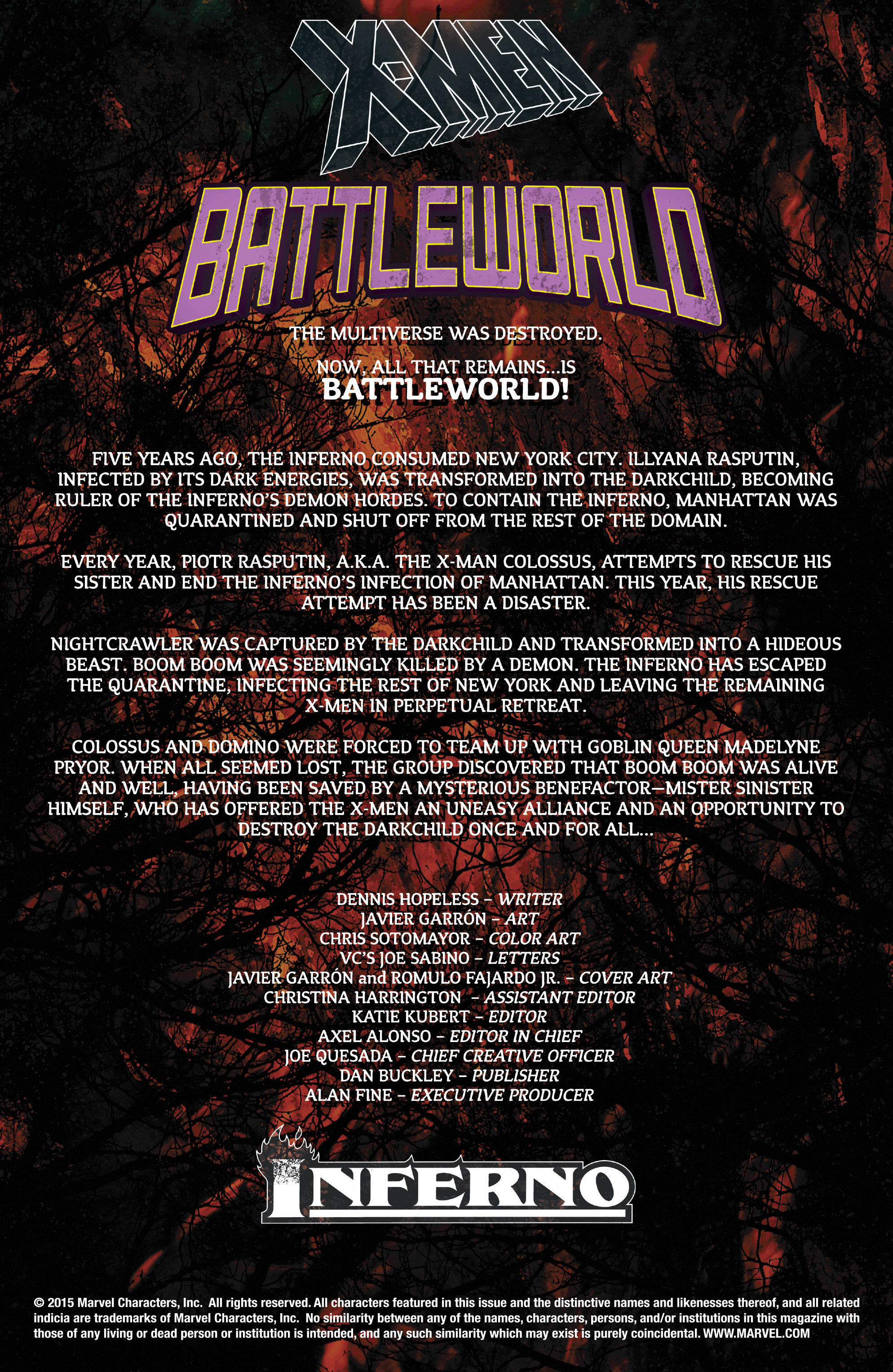 Read online Inferno (2015) comic -  Issue #5 - 2