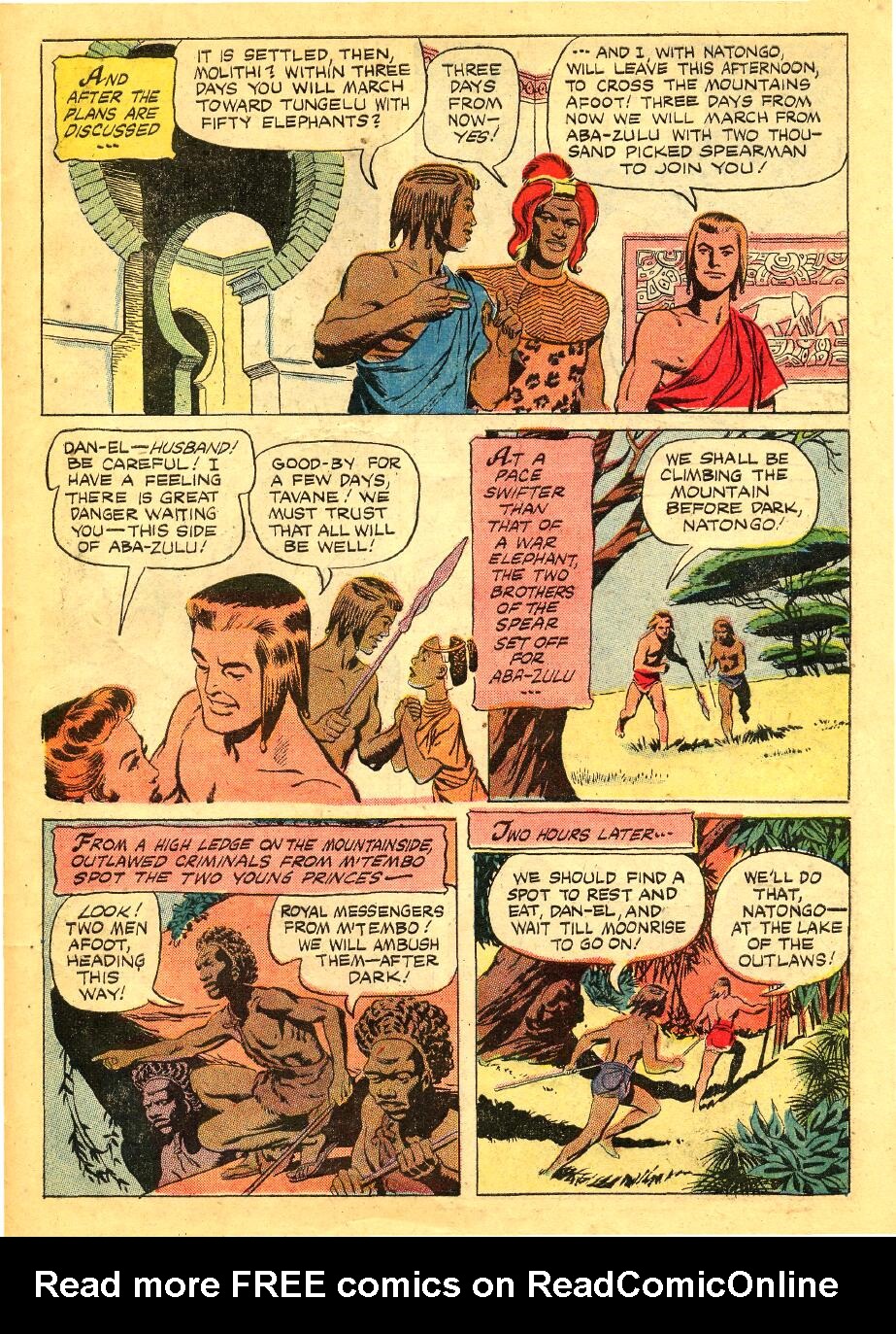 Read online Tarzan (1948) comic -  Issue #90 - 31