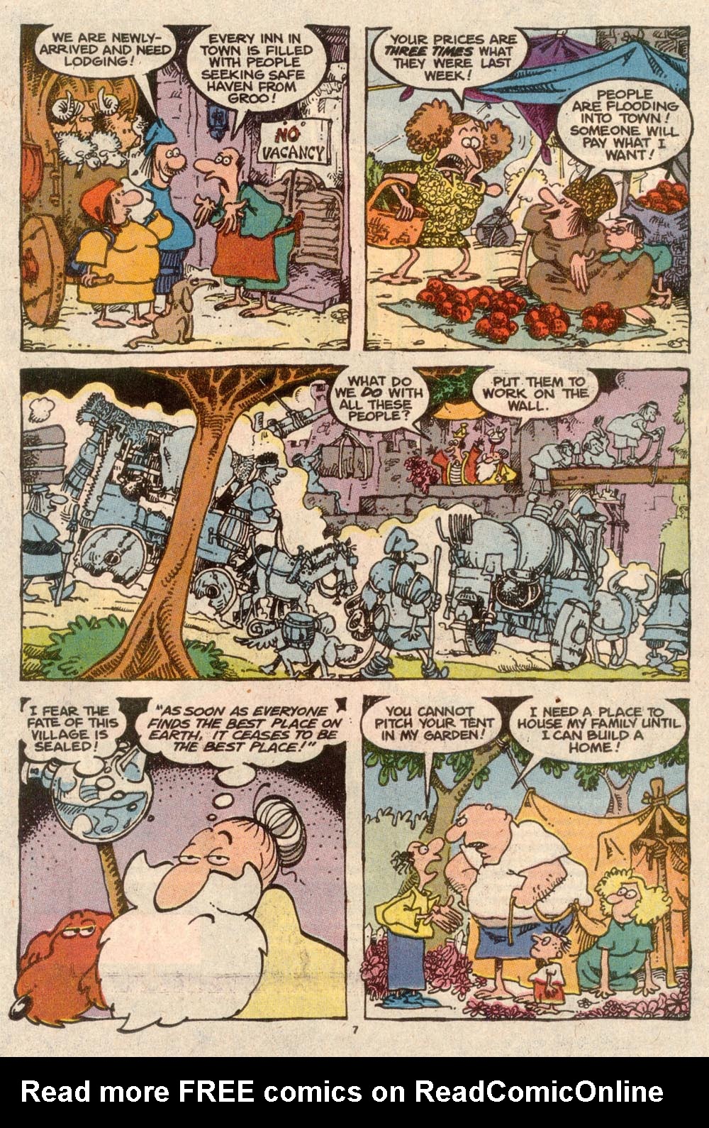Read online Sergio Aragonés Groo the Wanderer comic -  Issue #59 - 7