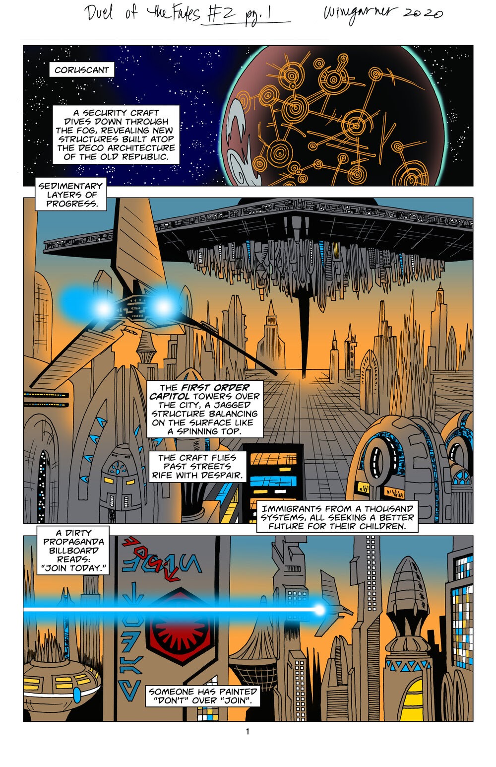 Read online Star Wars: Duel of the Fates comic -  Issue #2 - 2