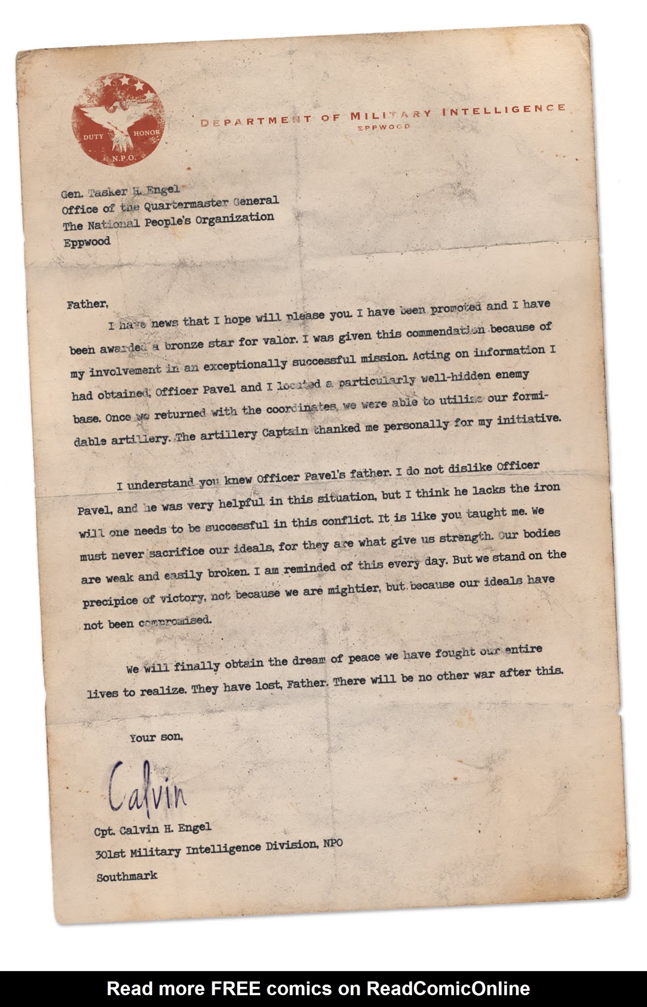 Read online Iron: Or The War After comic -  Issue # TPB (Part 2) - 52