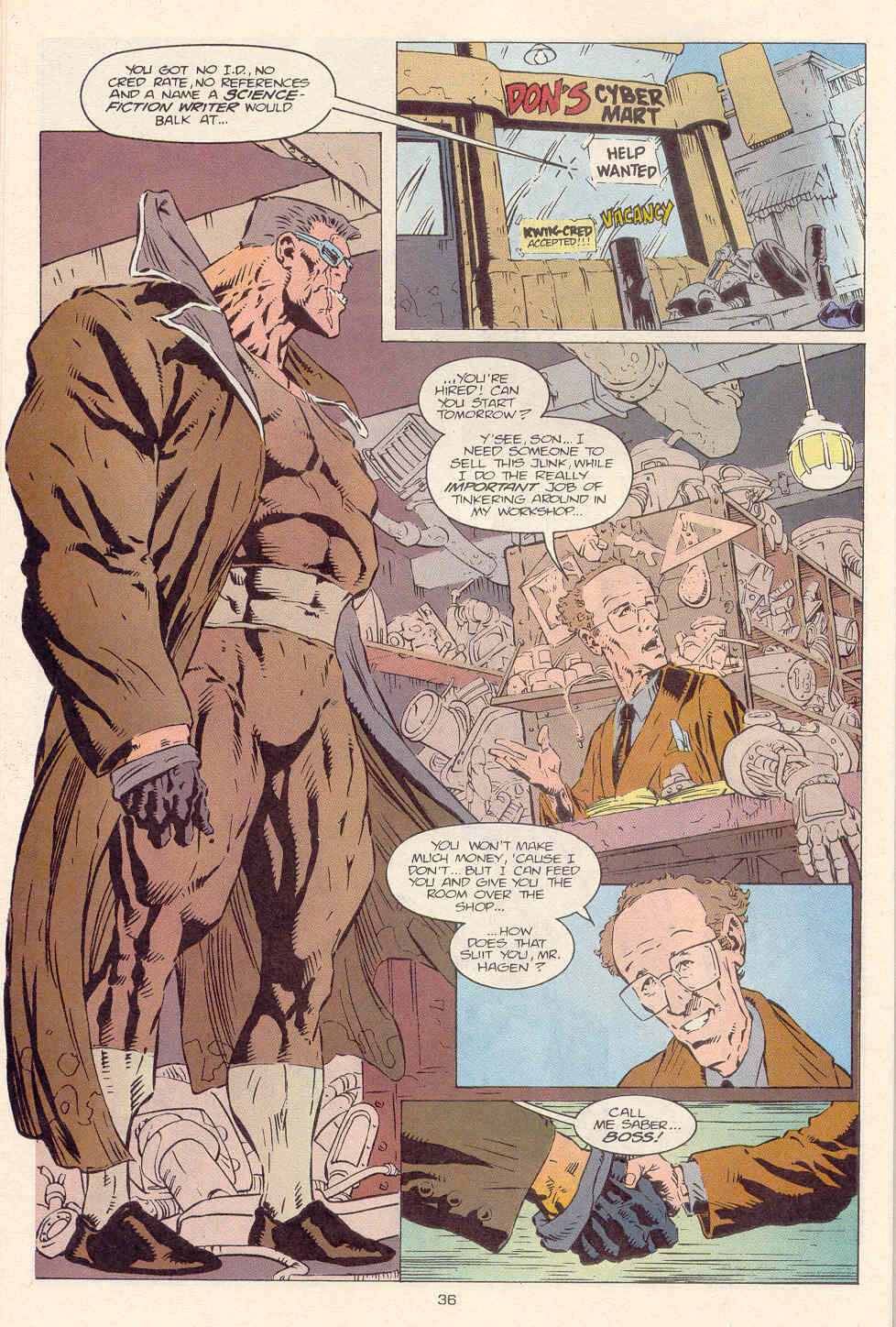 Read online Doom 2099 comic -  Issue #25 - 27