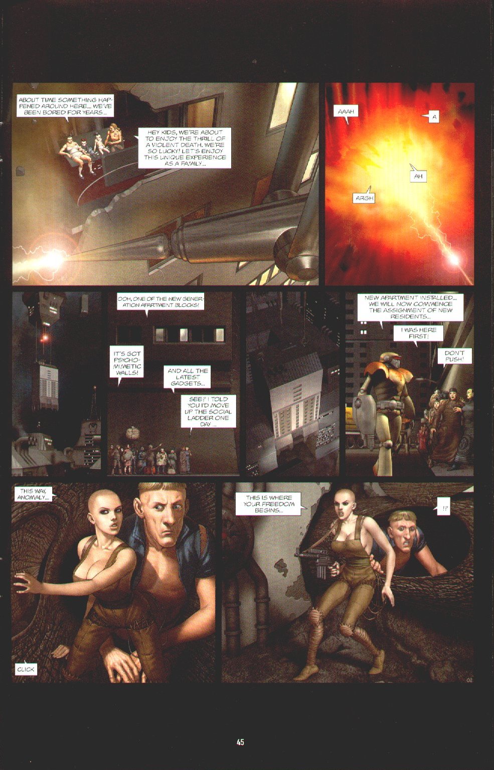 Read online Metal Hurlant comic -  Issue #5 - 45