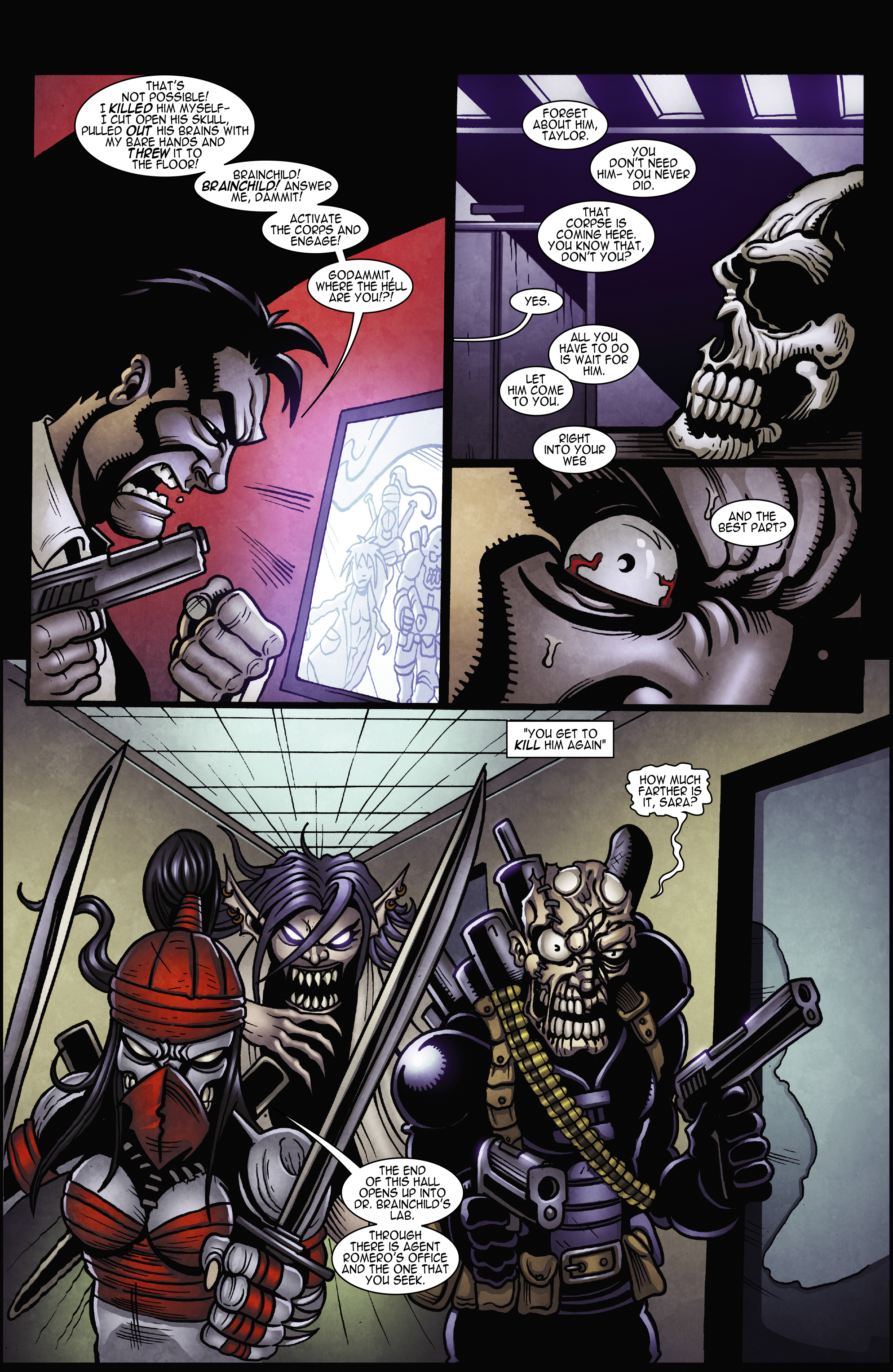 Read online The Living Corpse: Exhumed comic -  Issue #6 - 13