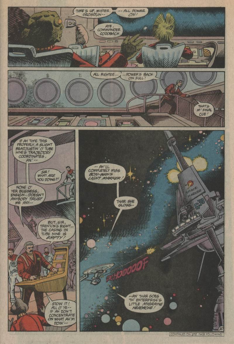 Read online Star Trek (1984) comic -  Issue #42 - 21