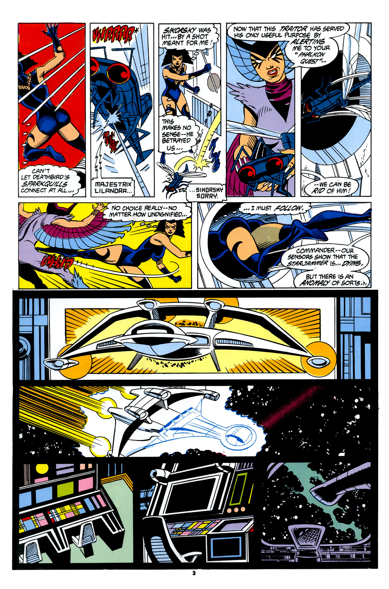 Read online X-Men Spotlight On...Starjammers comic -  Issue #2 - 5