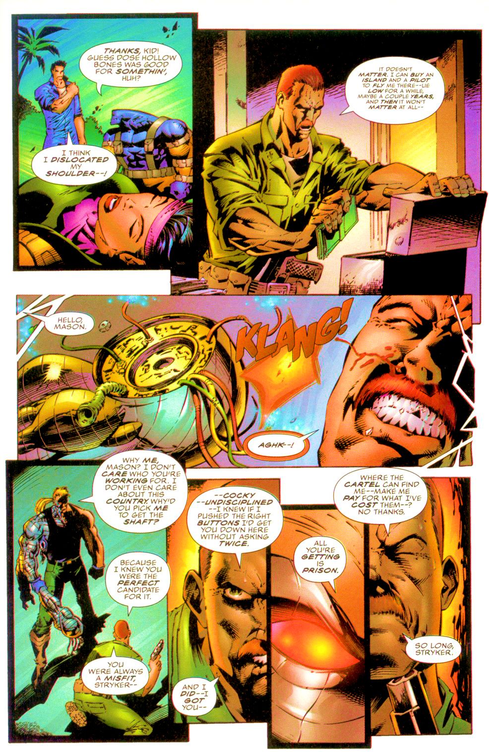 Read online Codename: Strykeforce comic -  Issue #0 - 29
