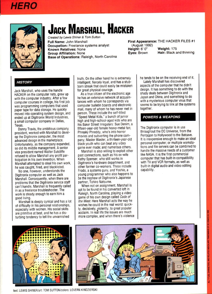 Read online Who's Who In The DC Universe Update 1993 comic -  Issue #1 - 30