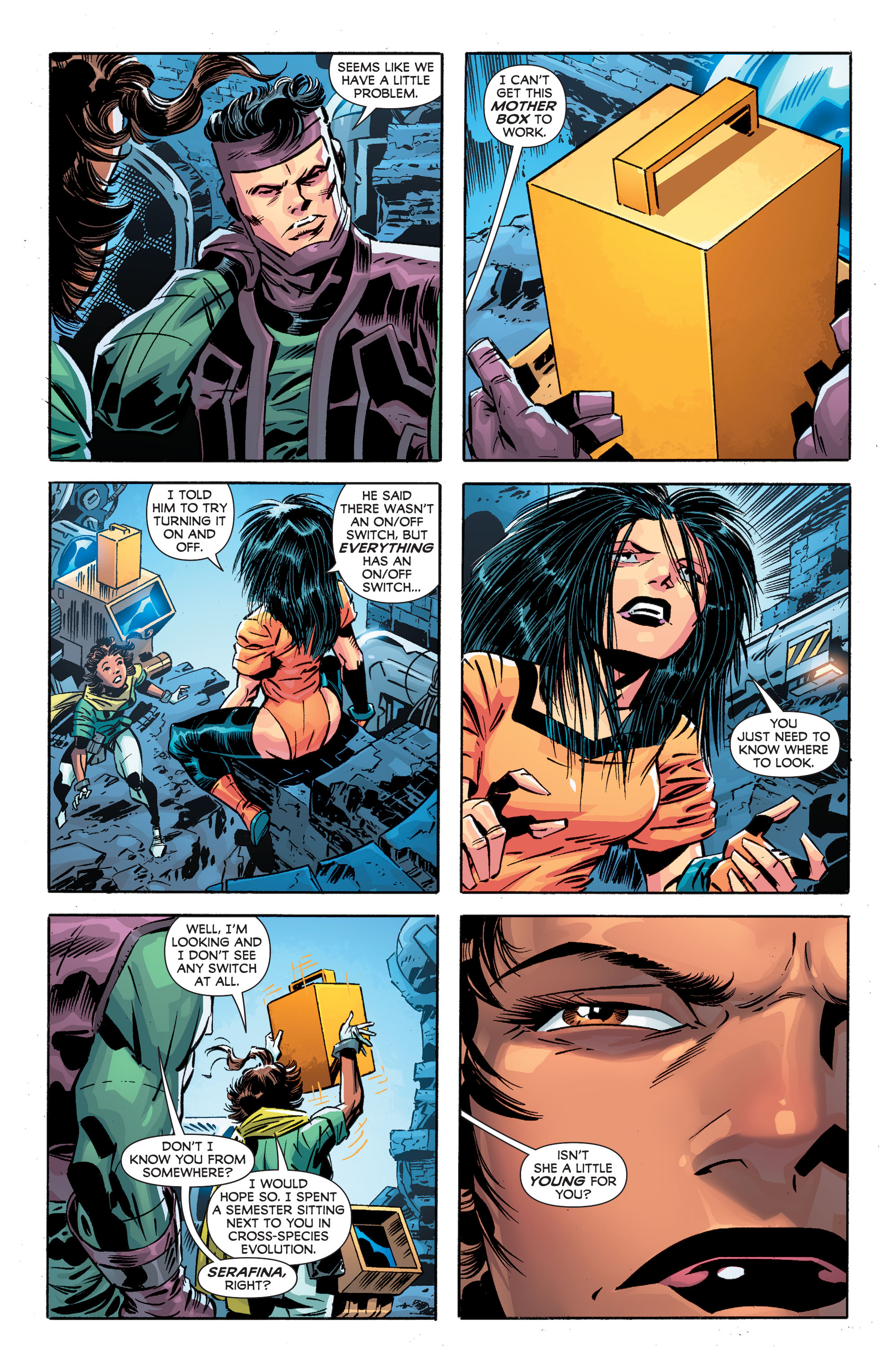 Read online Infinity Man and the Forever People comic -  Issue #1 - 5