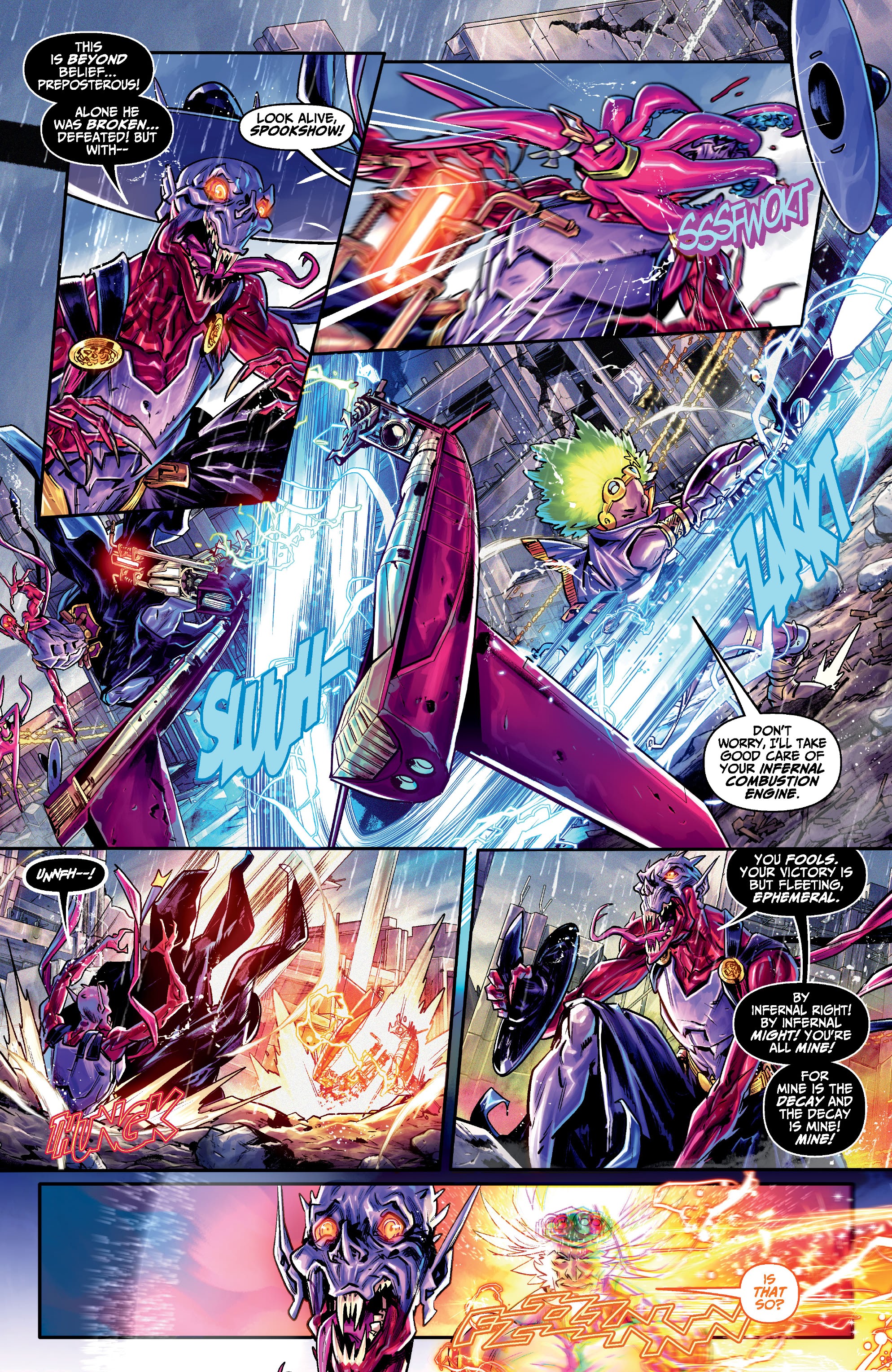 Read online No One Left To Fight II comic -  Issue #4 - 16