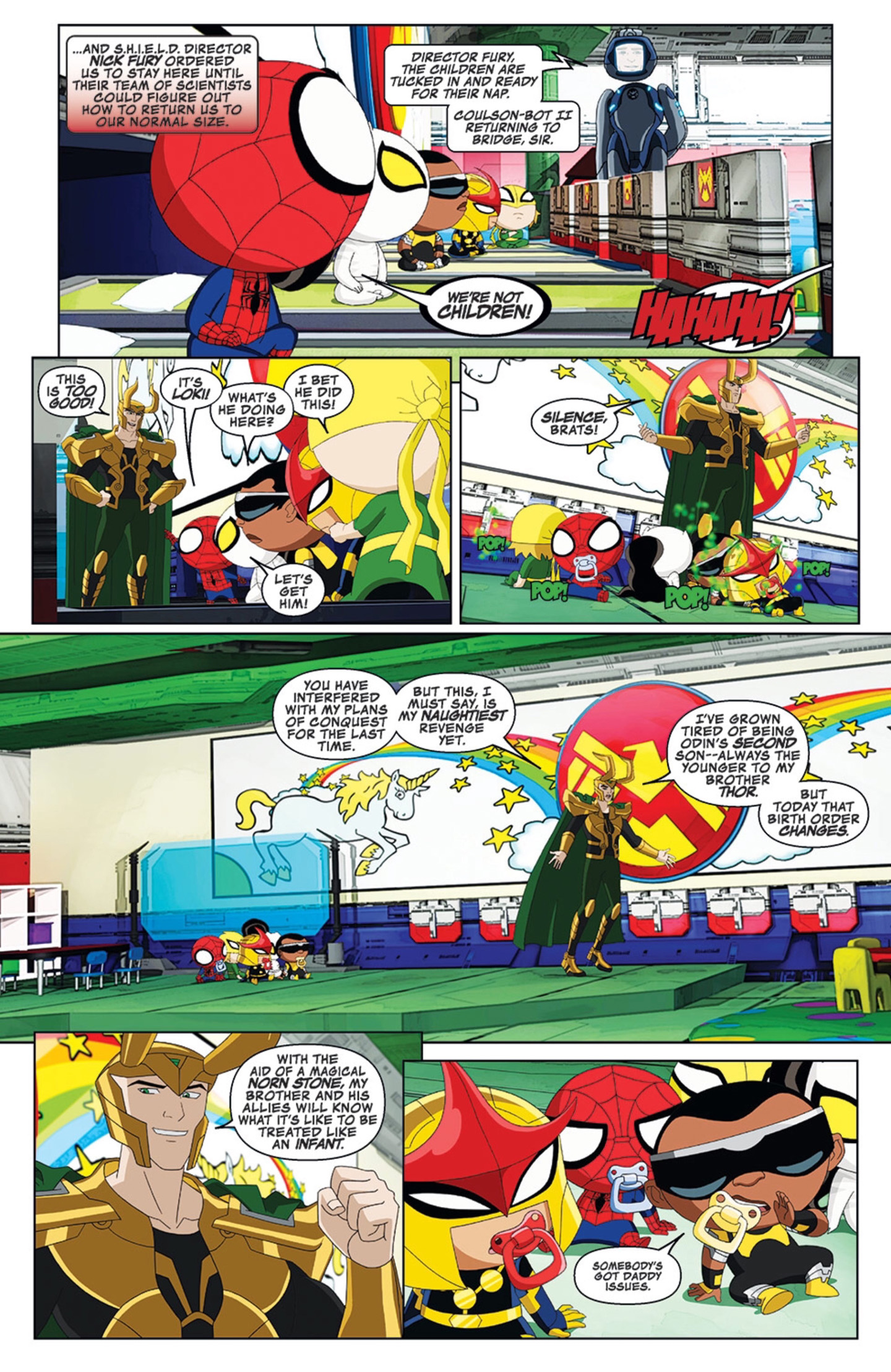 Read online Marvel Universe Ultimate Spider-Man: Web Warriors comic -  Issue #4 - 4