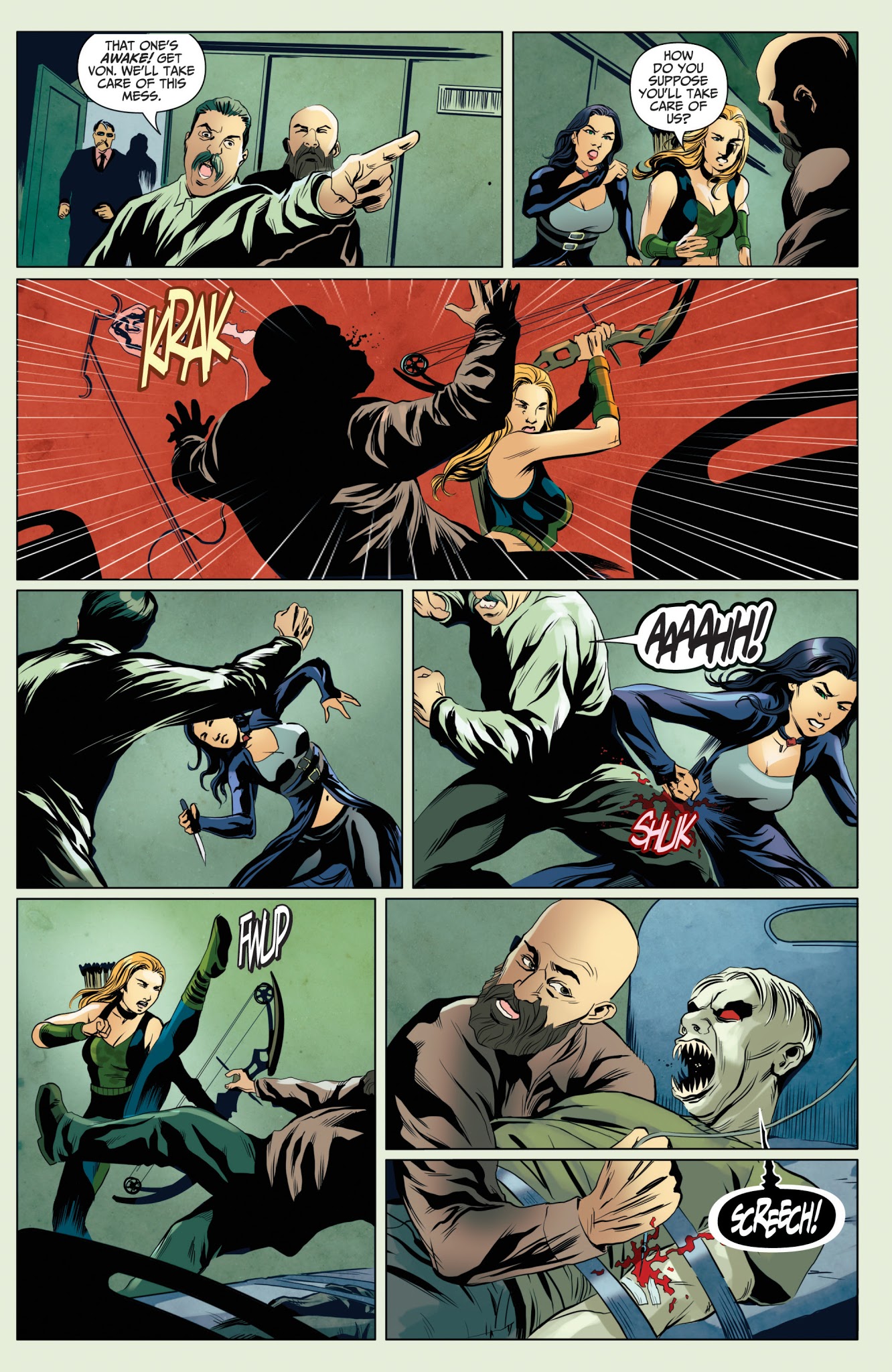 Read online Van Helsing vs. Robyn Hood comic -  Issue #1 - 22