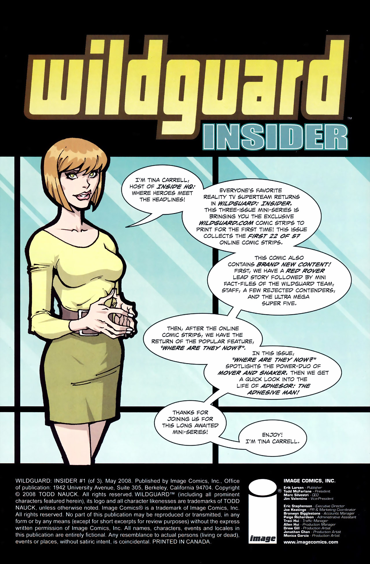 Read online Wildguard: Insider comic -  Issue #1 - 2