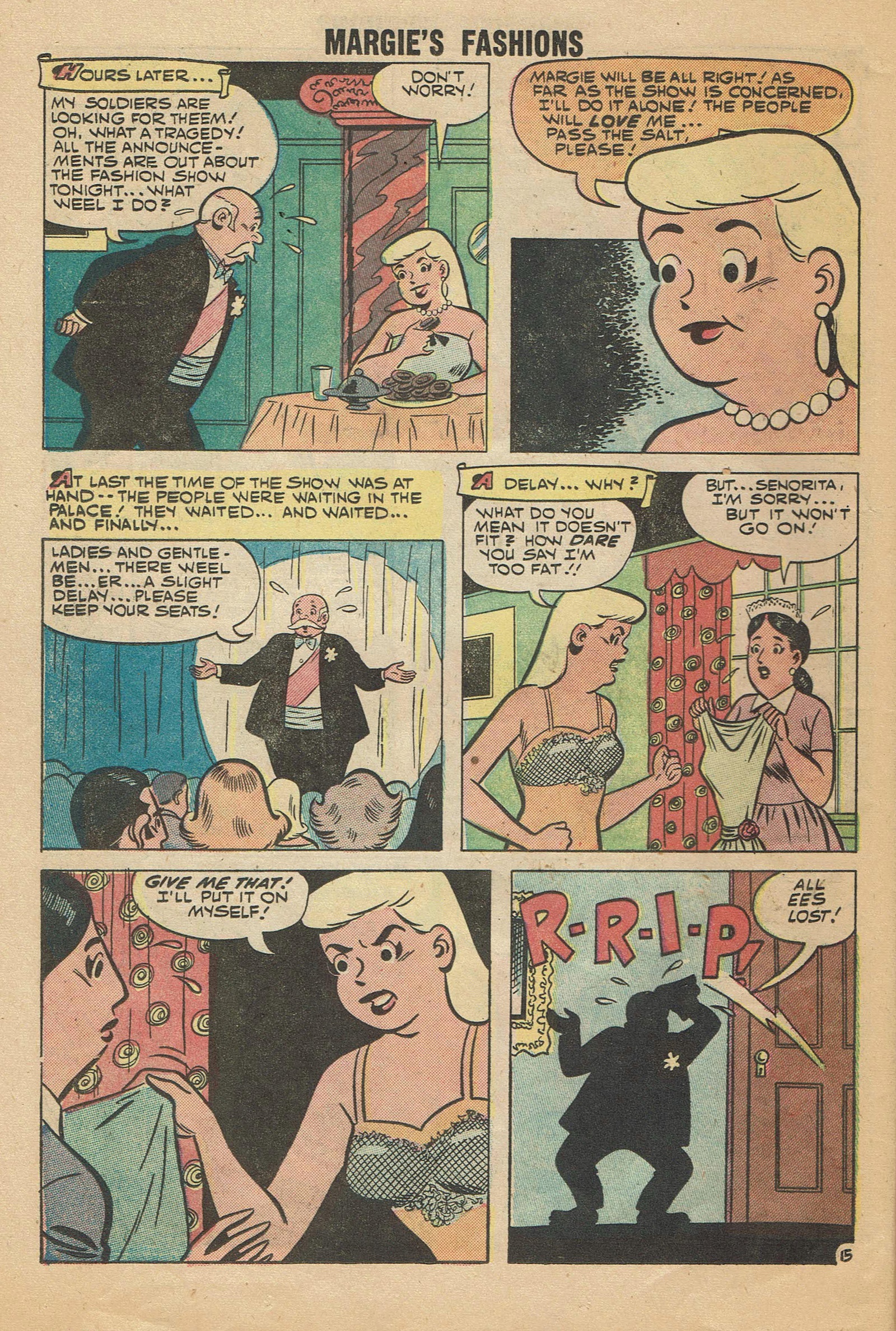 Read online My Little Margie's Fashions comic -  Issue #3 - 26