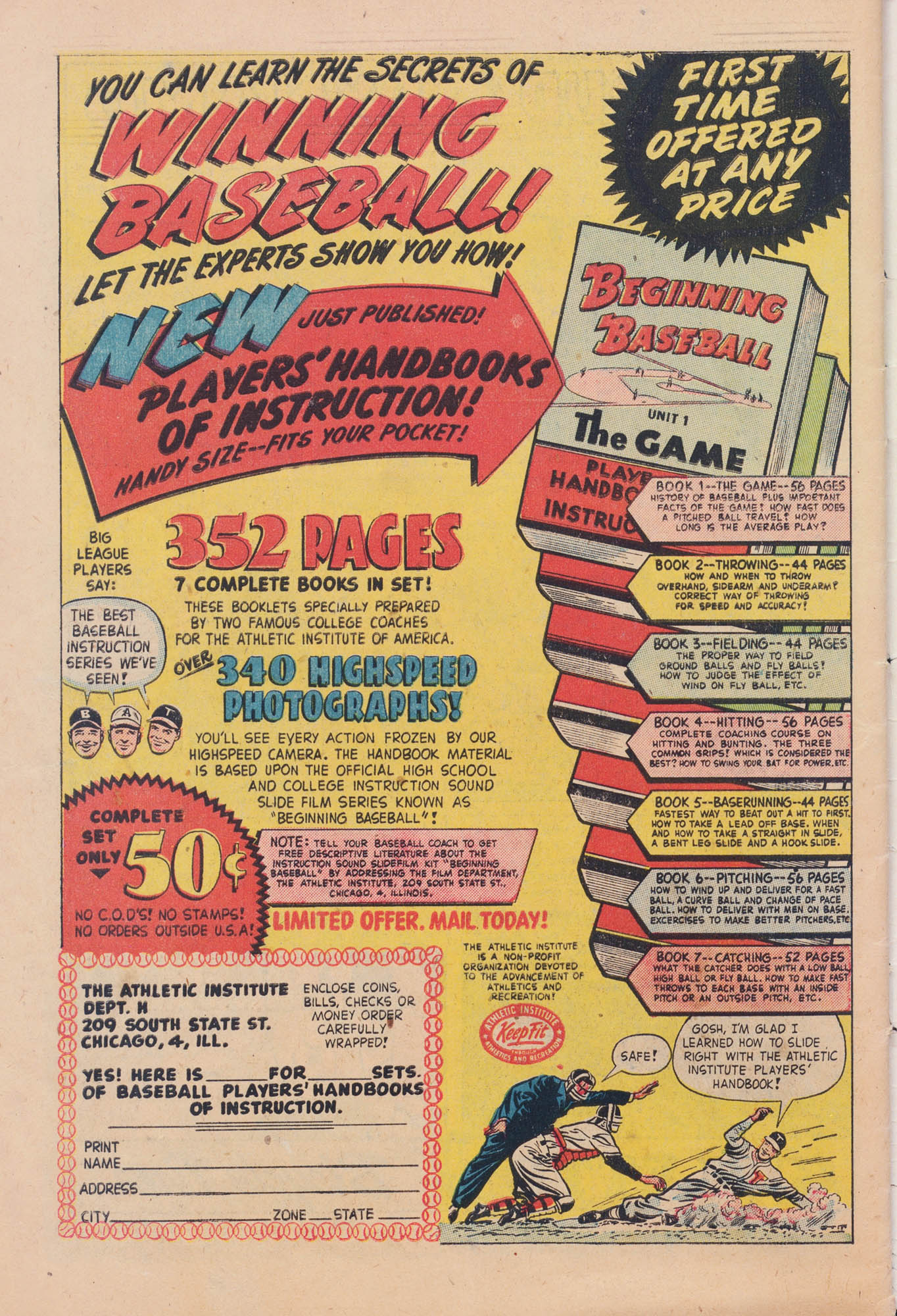 Read online Babe Ruth Sports Comics comic -  Issue #3 - 33