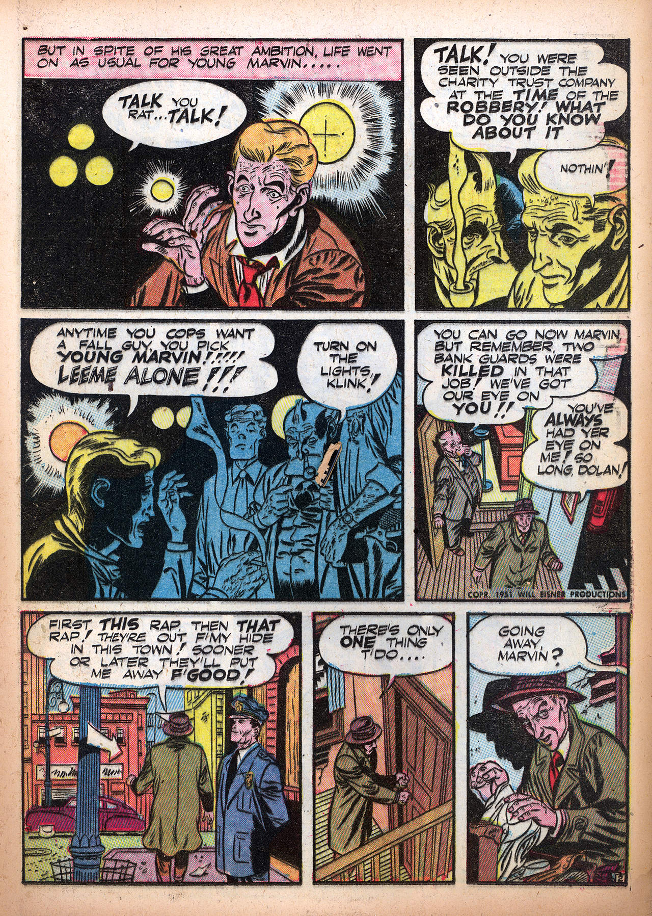 Read online The Spirit (1952) comic -  Issue #1 - 21