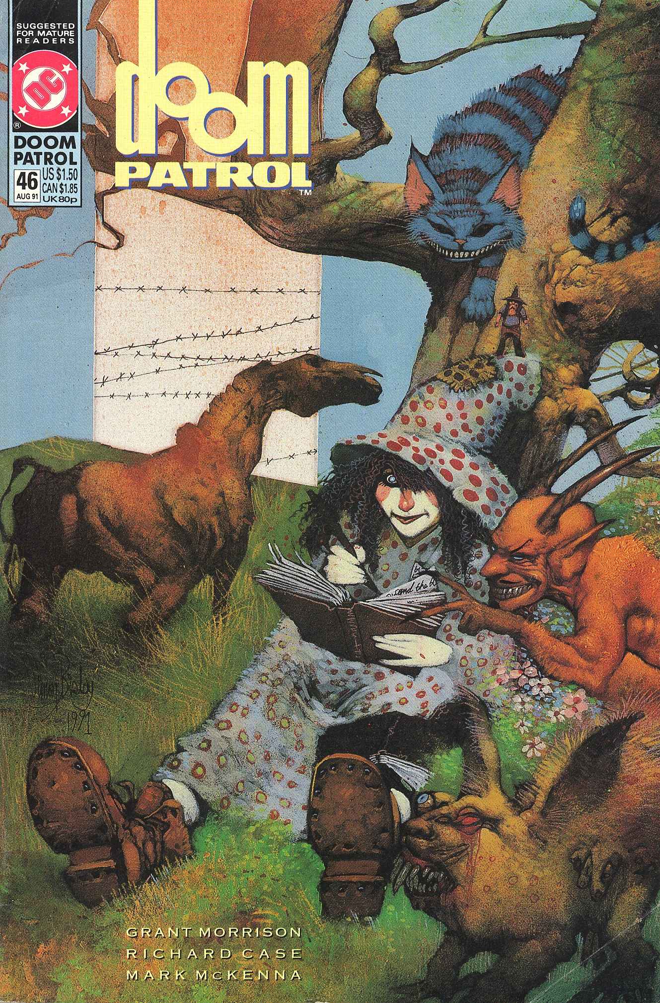 Read online Doom Patrol (1987) comic -  Issue #46 - 1