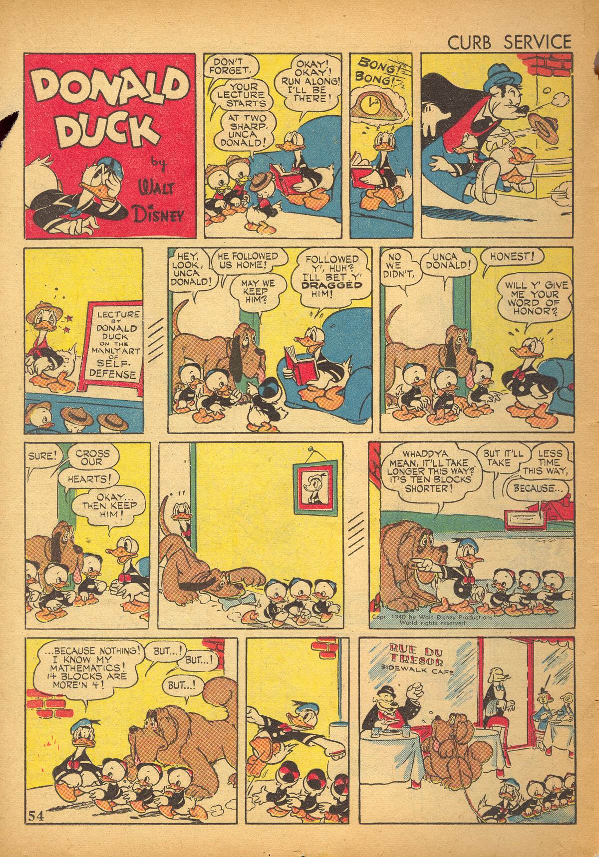 Read online Walt Disney's Comics and Stories comic -  Issue #27 - 56